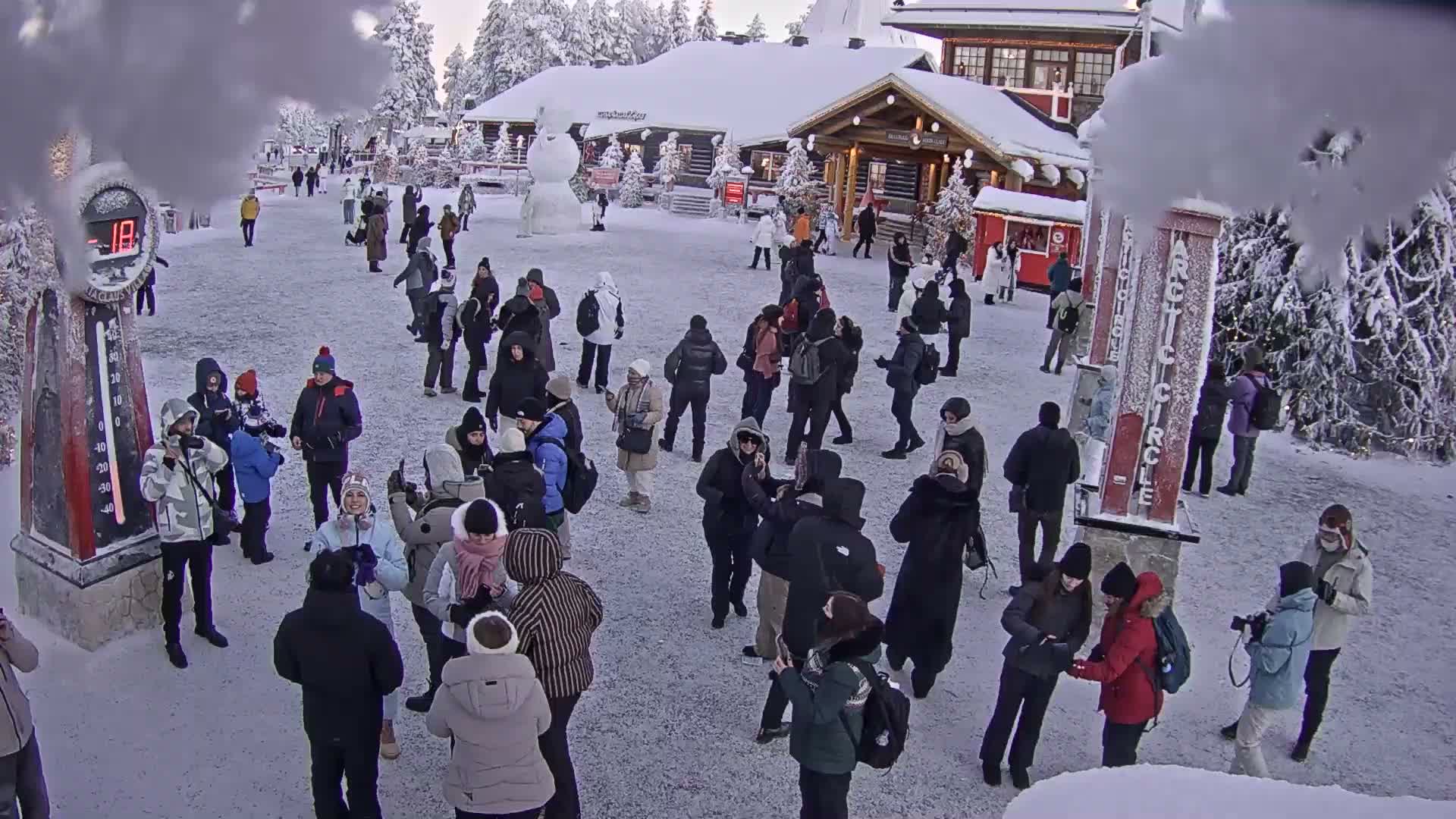 Santa Claus Village Live Cam - Rovaniemi, Lapland, Finland