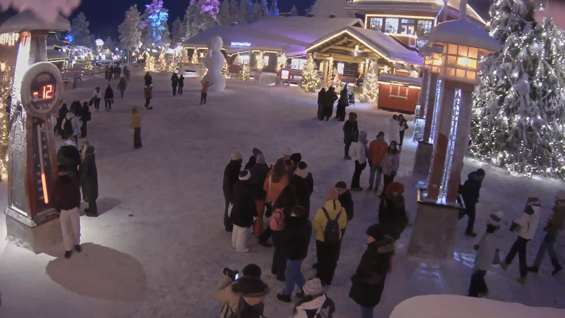 Santa Claus Village Live Cam - Rovaniemi, Lapland, Finland