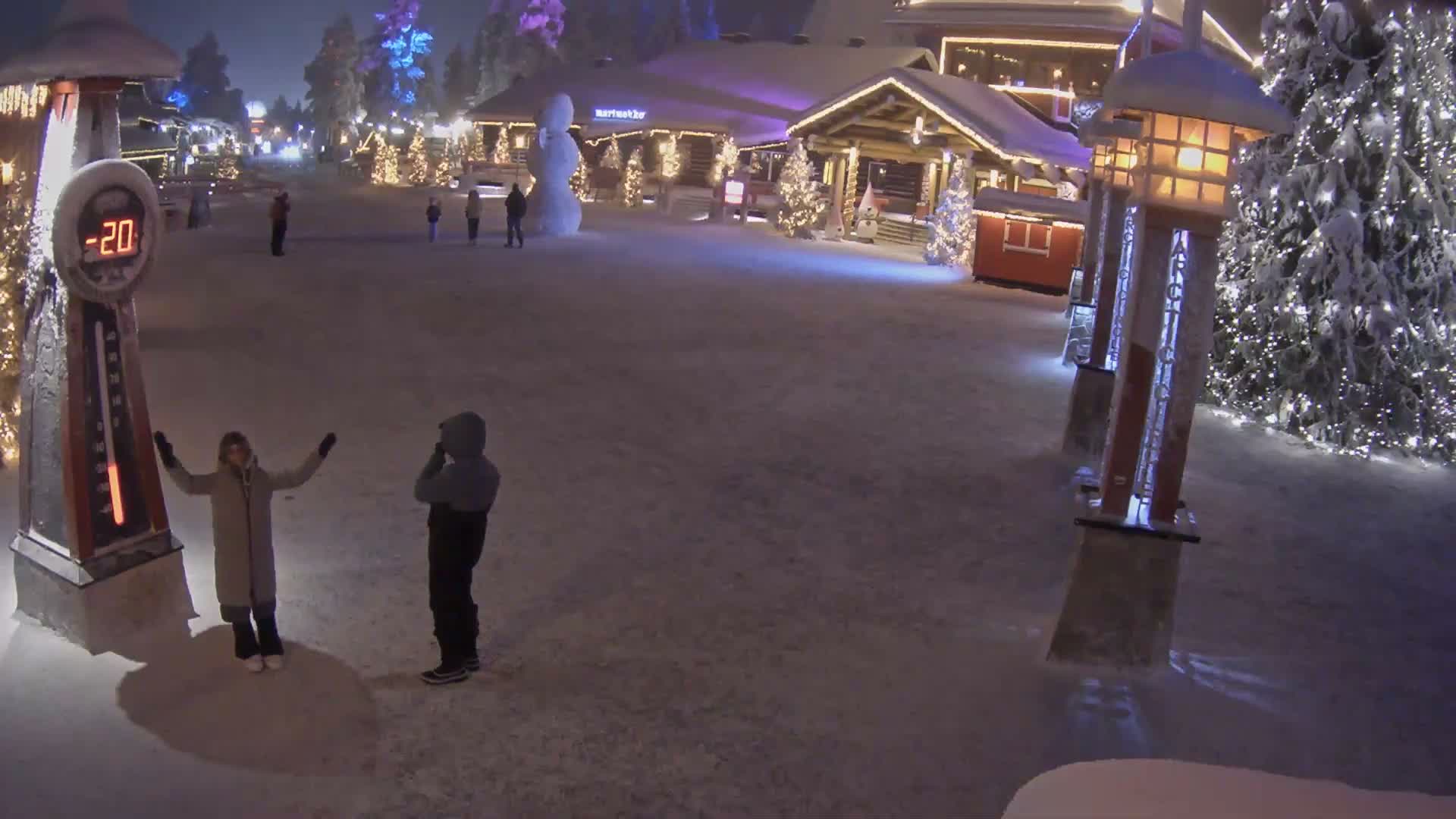 Santa Claus Village Live Cam - Rovaniemi, Lapland, Finland