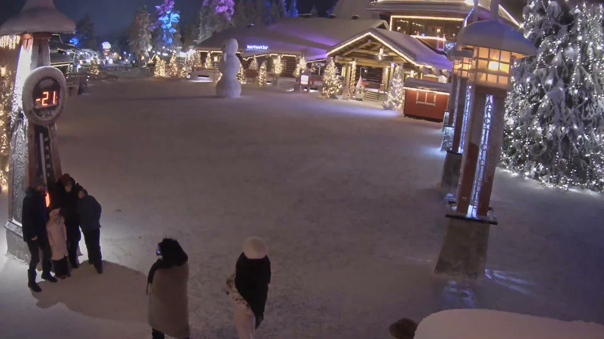 Santa Claus Village Live Cam - Rovaniemi, Lapland, Finland