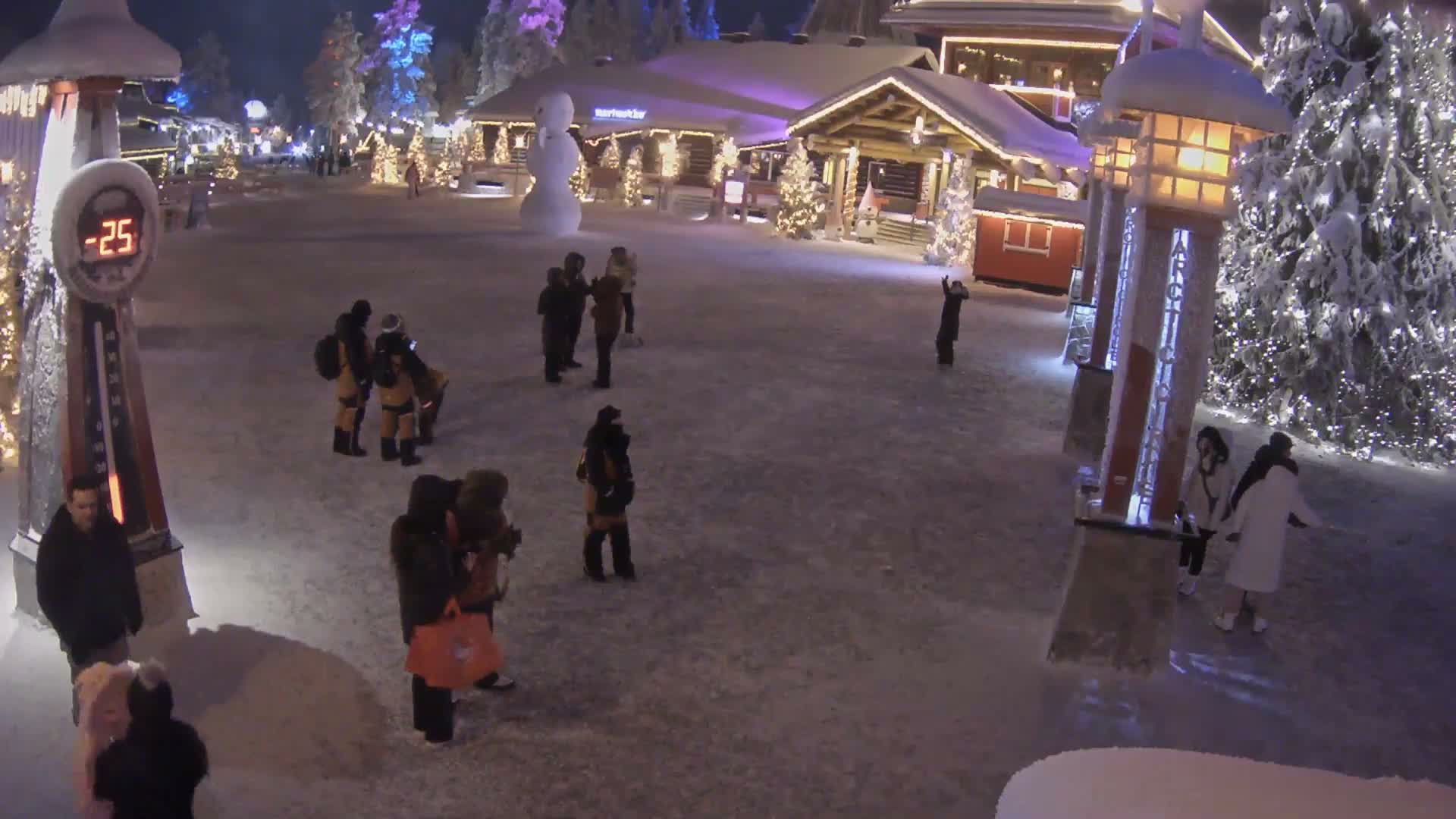 Santa Claus Village Live Cam - Rovaniemi, Lapland, Finland