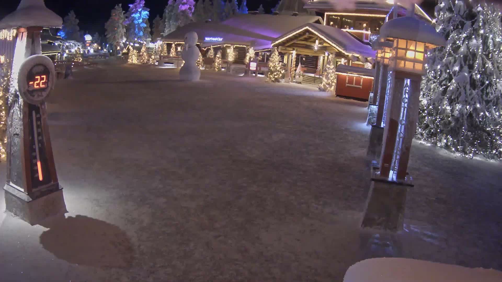 Santa Claus Village Live Cam - Rovaniemi, Lapland, Finland