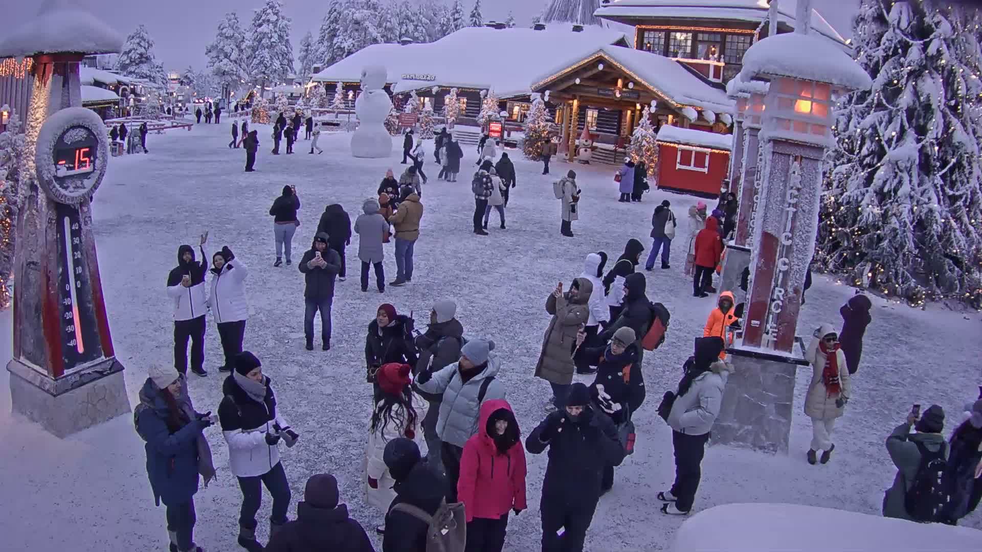 Santa Claus Village Live Cam - Rovaniemi, Lapland, Finland