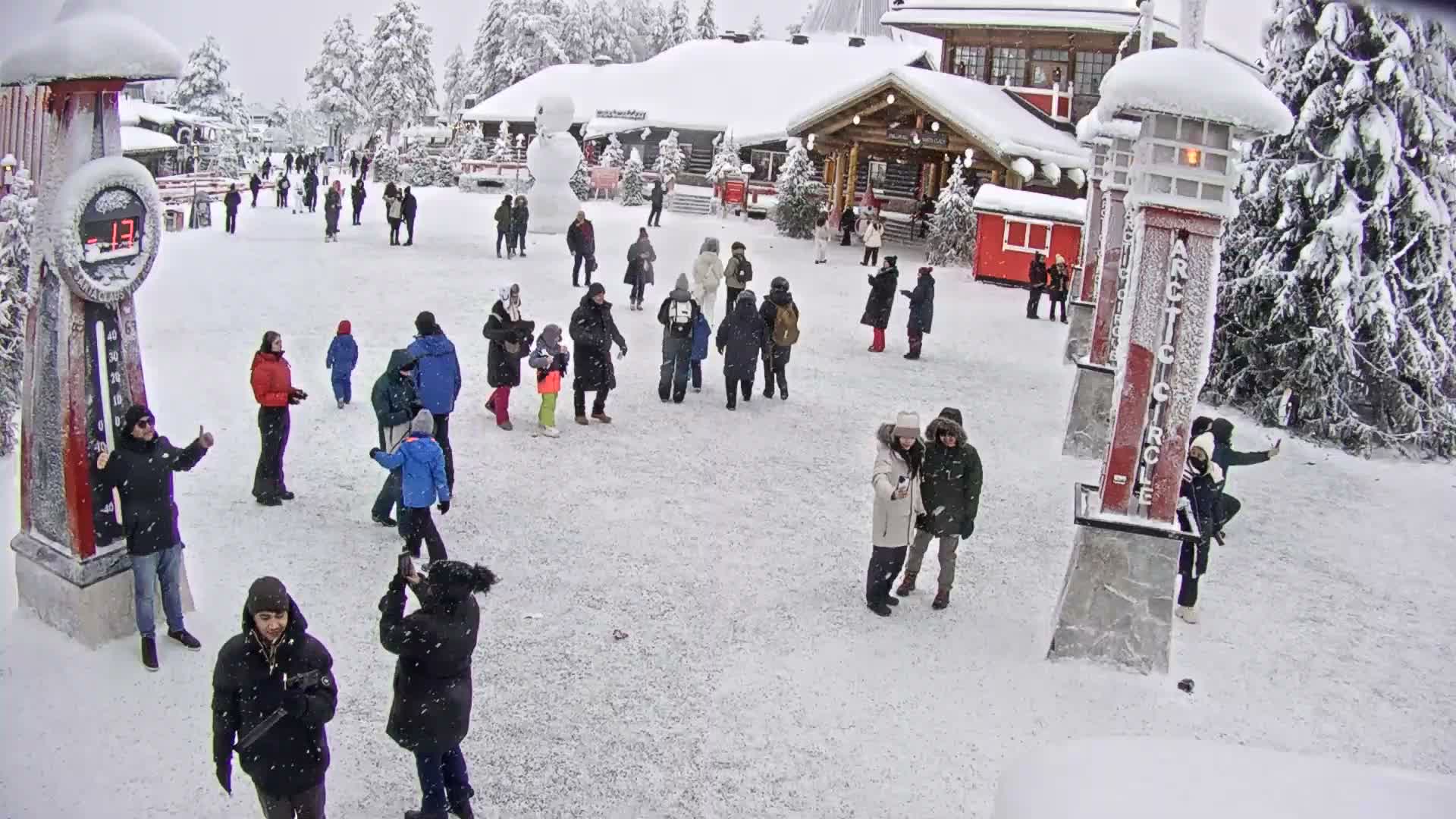 Santa Claus Village Live Cam - Rovaniemi, Lapland, Finland