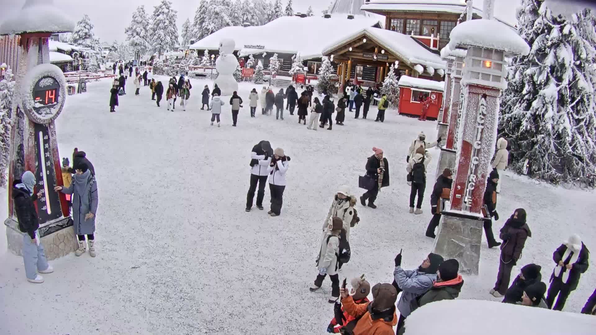 Santa Claus Village Live Cam - Rovaniemi, Lapland, Finland