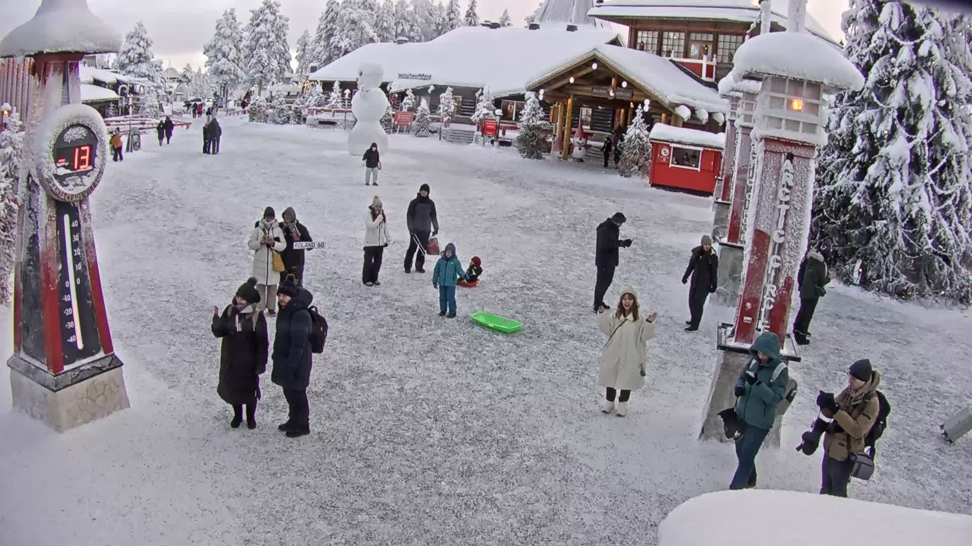 Santa Claus Village Live Cam - Rovaniemi, Lapland, Finland