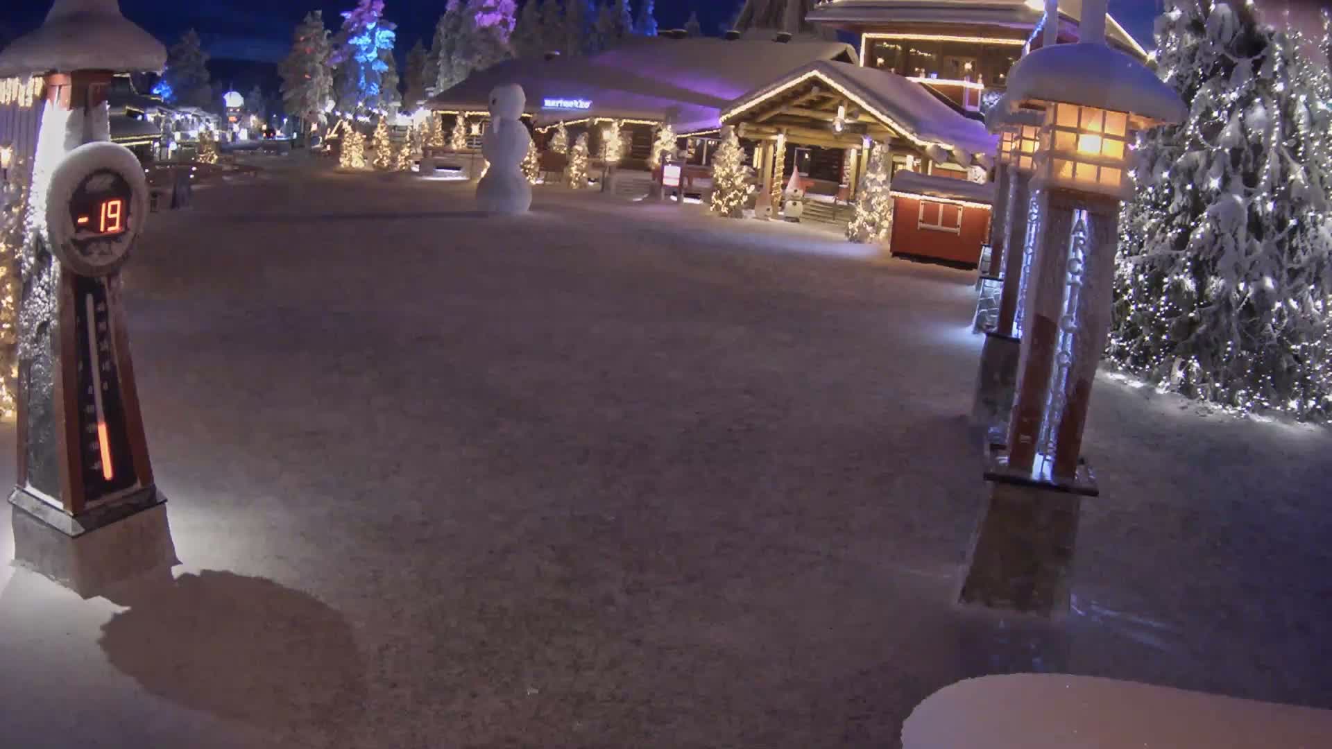 Santa Claus Village Live Cam - Rovaniemi, Lapland, Finland