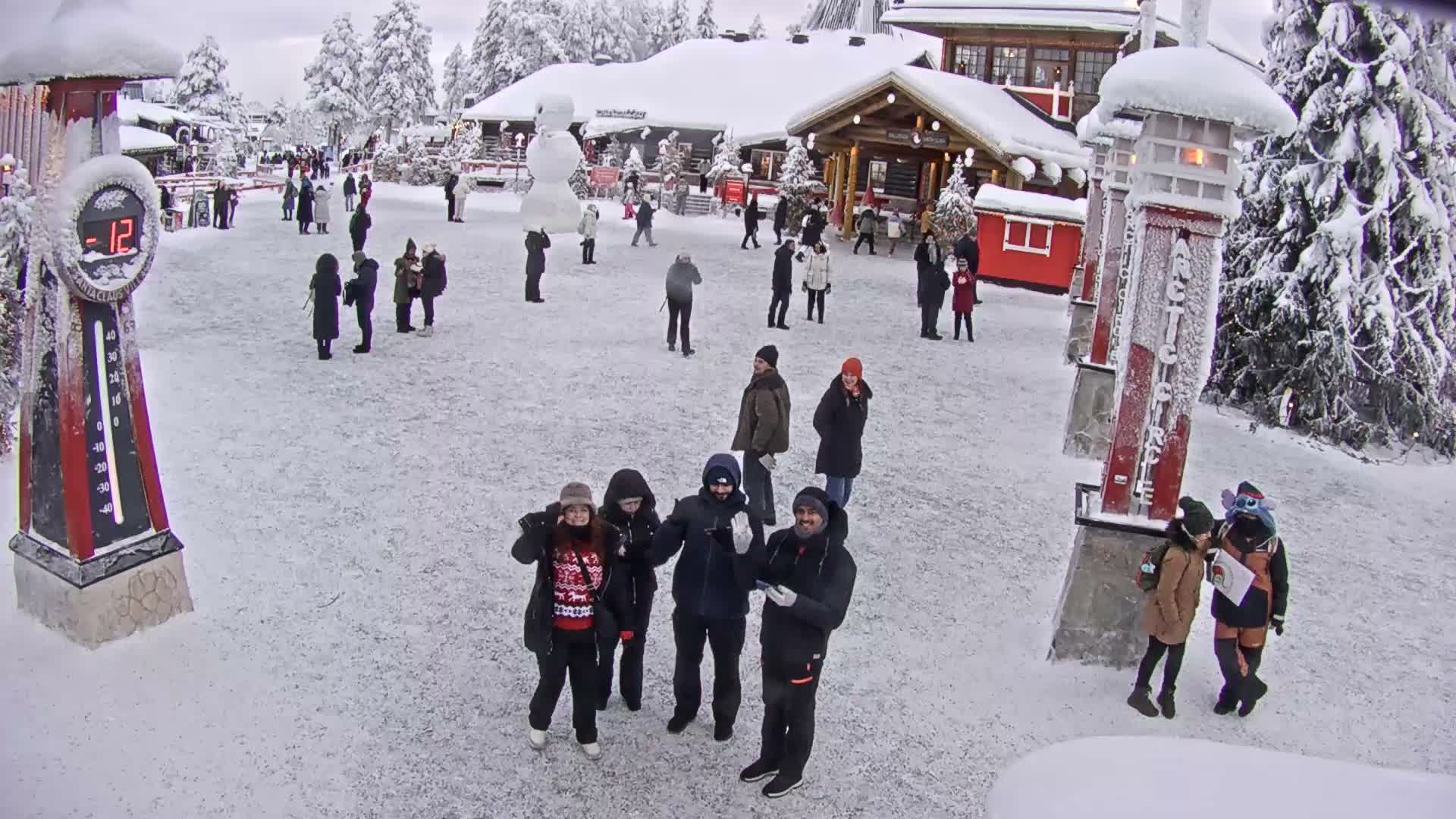 Santa Claus Village Live Cam - Rovaniemi, Lapland, Finland