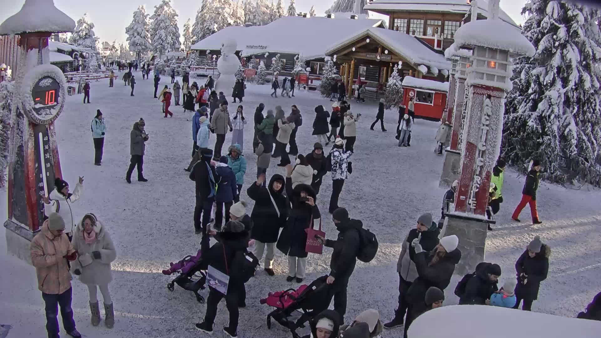 Santa Claus Village Live Cam - Rovaniemi, Lapland, Finland