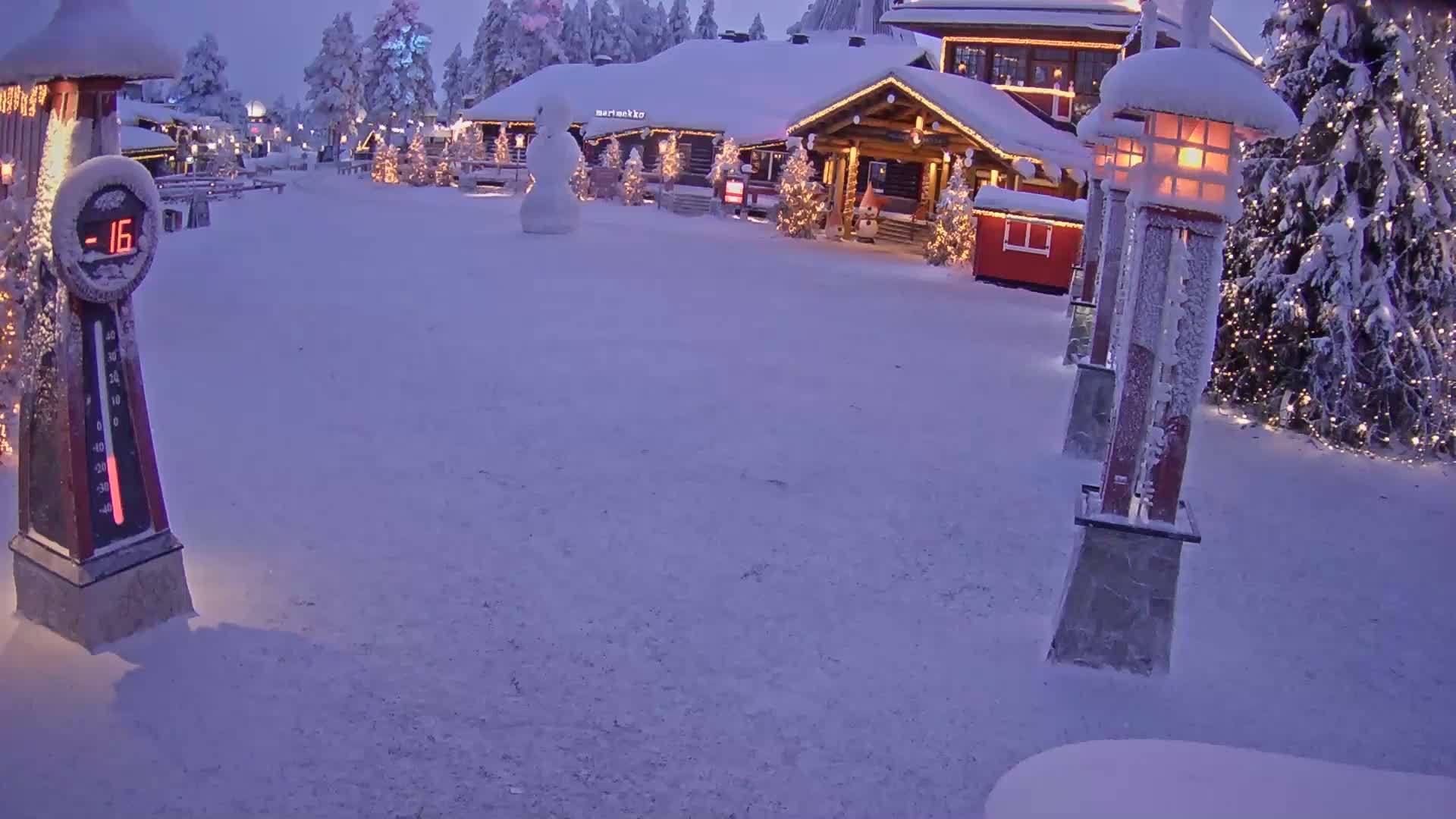 Santa Claus Village Live Cam - Rovaniemi, Lapland, Finland