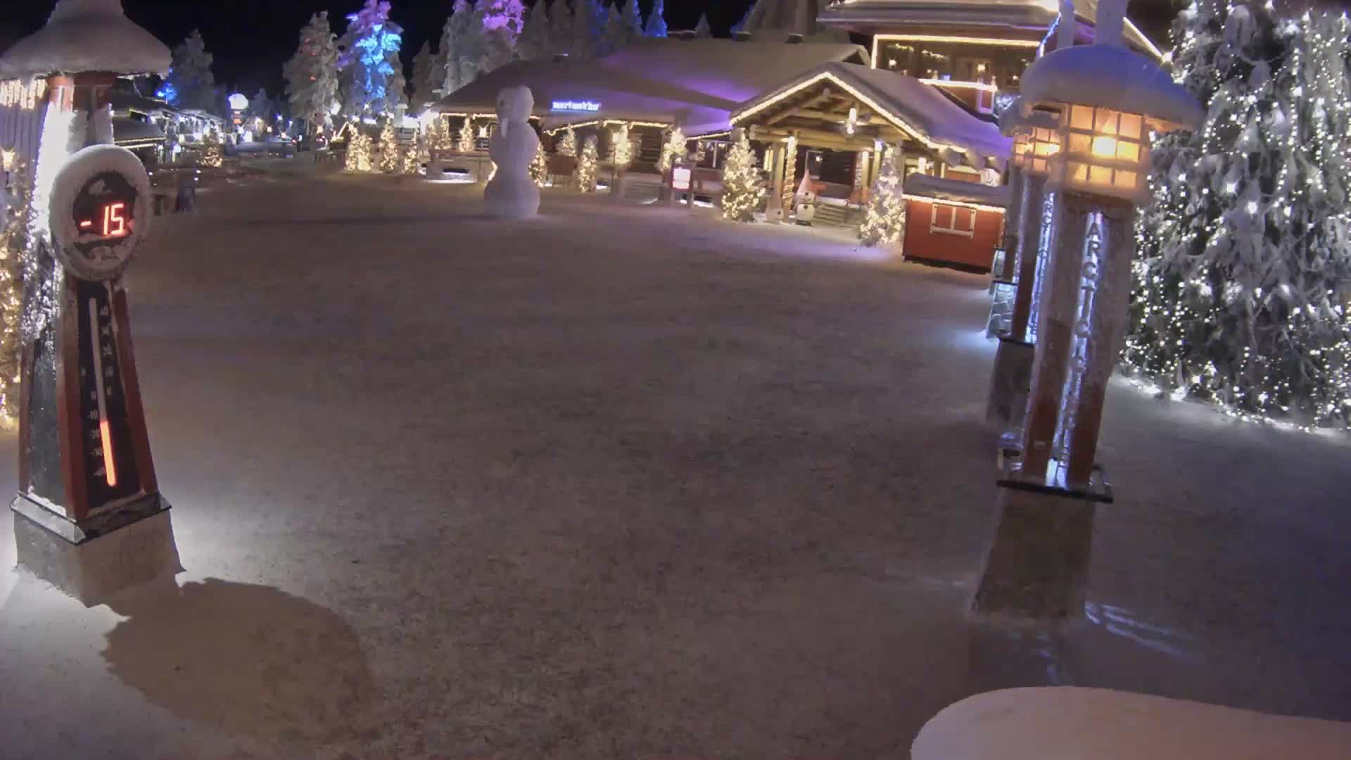 Santa Claus Village Live Cam - Rovaniemi, Lapland, Finland