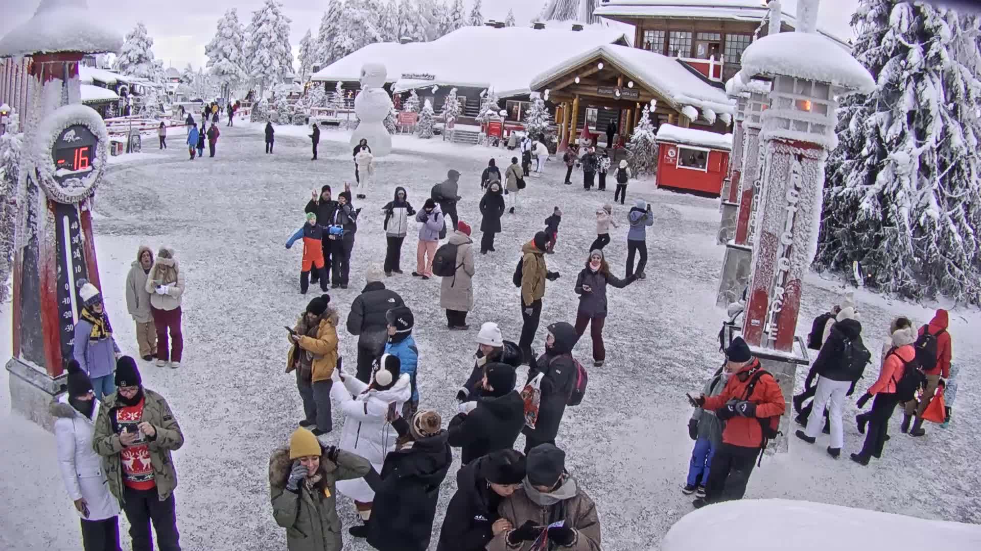 Santa Claus Village Live Cam - Rovaniemi, Lapland, Finland