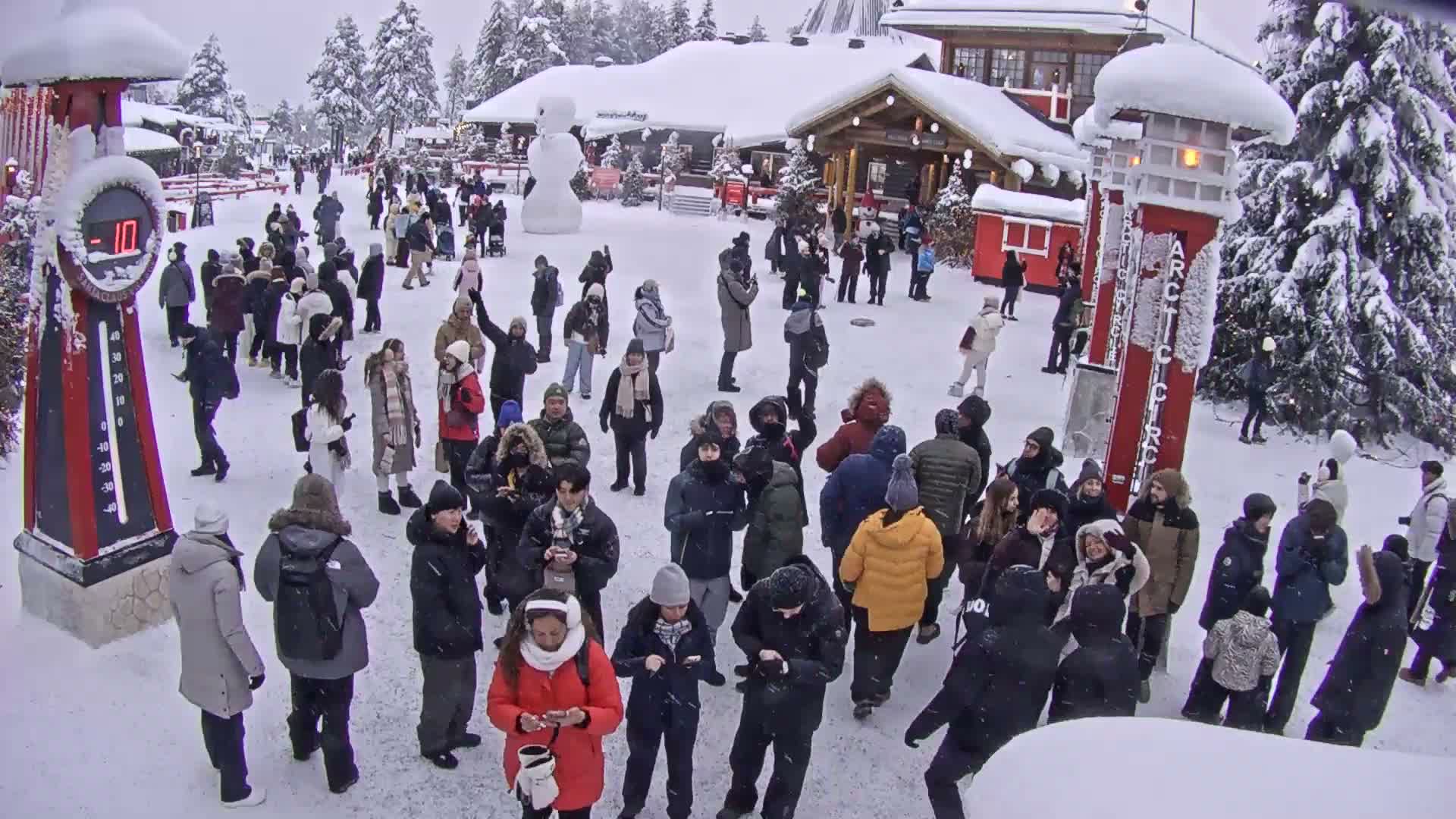 Santa Claus Village Live Cam - Rovaniemi, Lapland, Finland