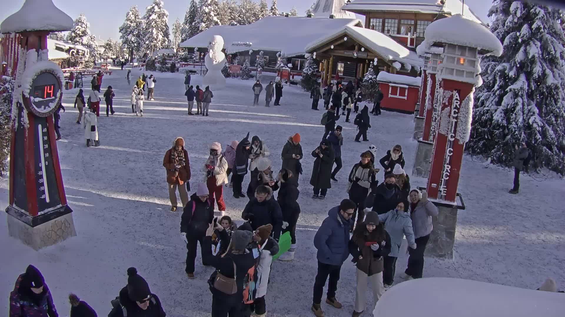 Santa Claus Village Live Cam - Rovaniemi, Lapland, Finland