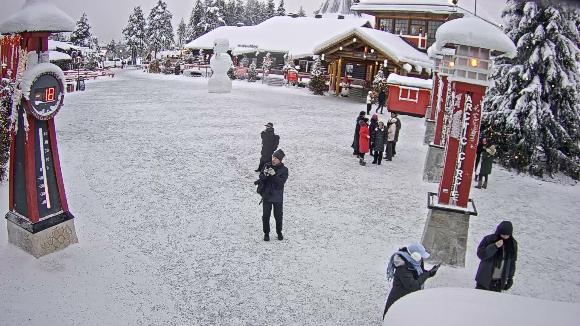 Santa Claus Village Live Cam - Rovaniemi, Lapland, Finland