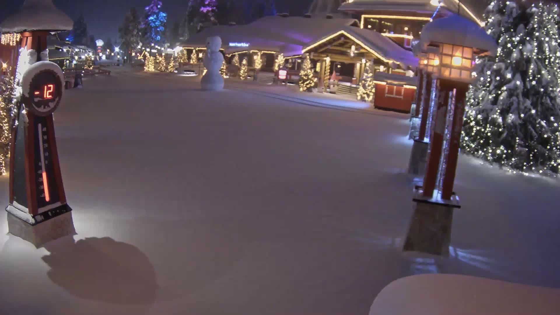 Santa Claus Village Live Cam - Rovaniemi, Lapland, Finland