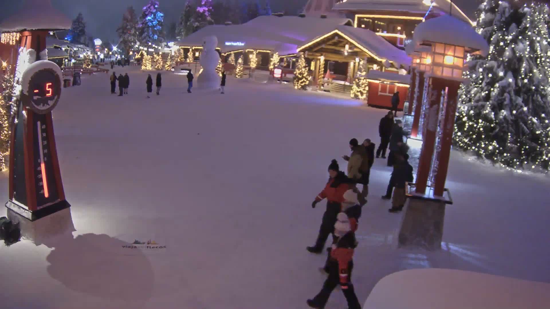 Santa Claus Village Live Cam - Rovaniemi, Lapland, Finland