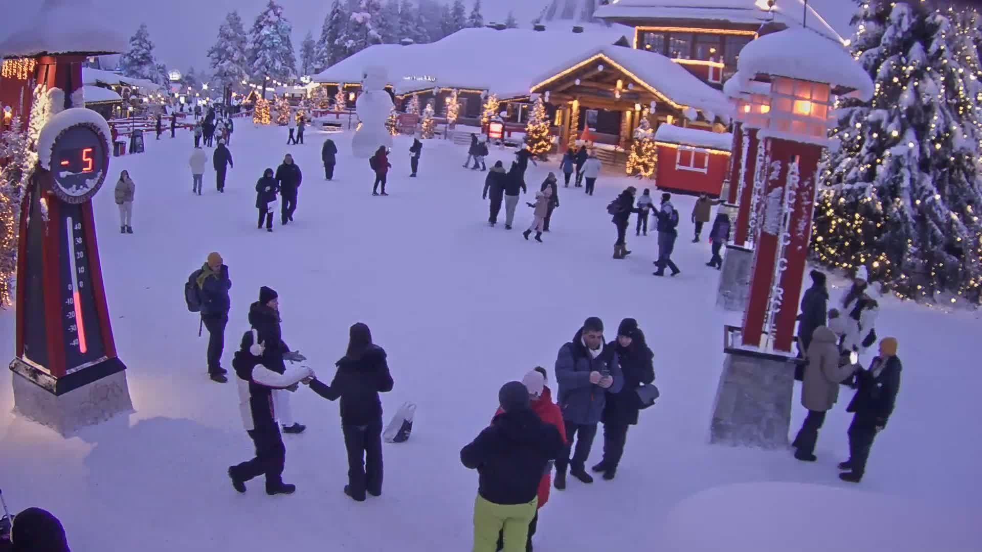 Santa Claus Village Live Cam - Rovaniemi, Lapland, Finland