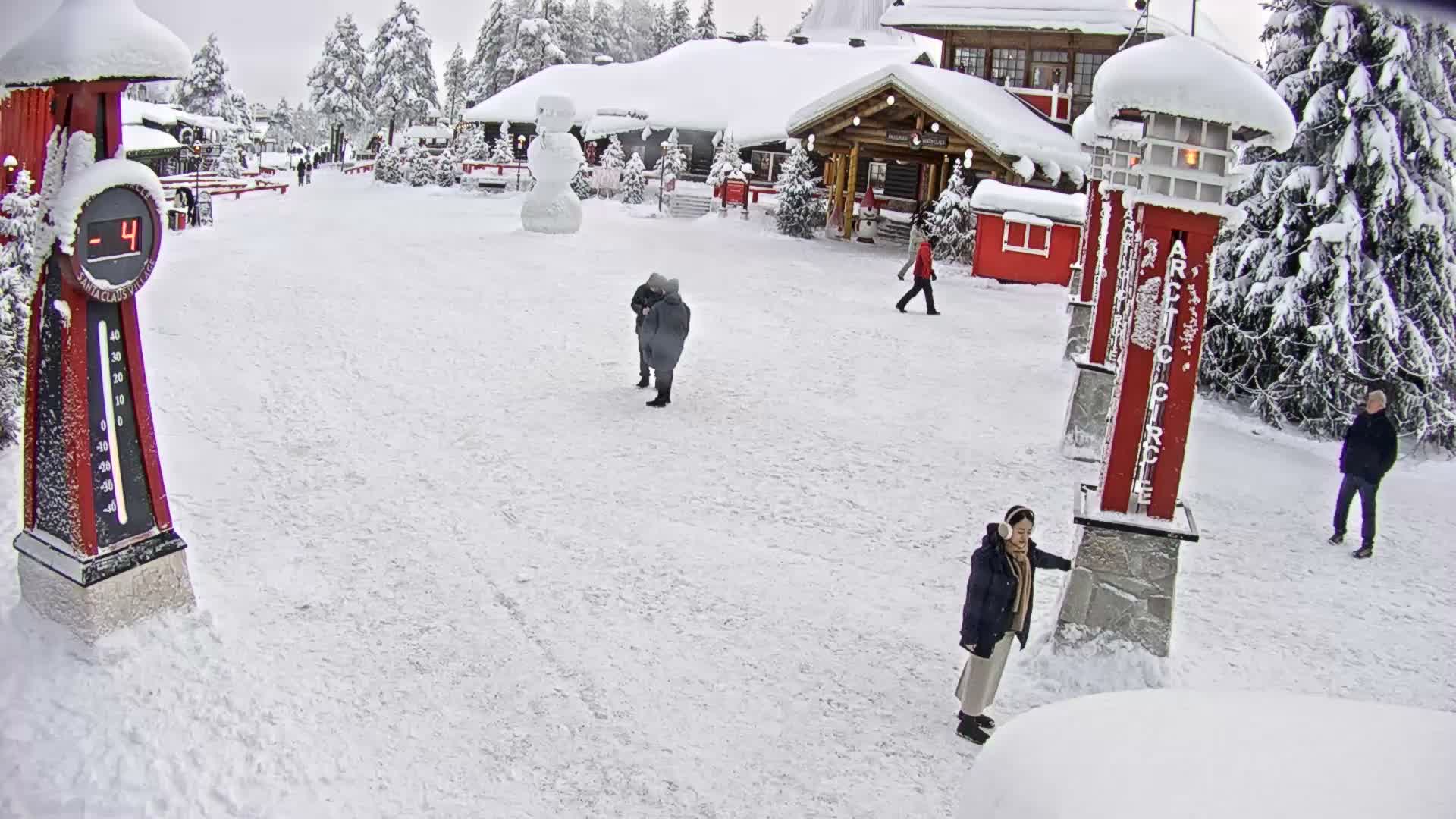 Santa Claus Village Live Cam - Rovaniemi, Lapland, Finland