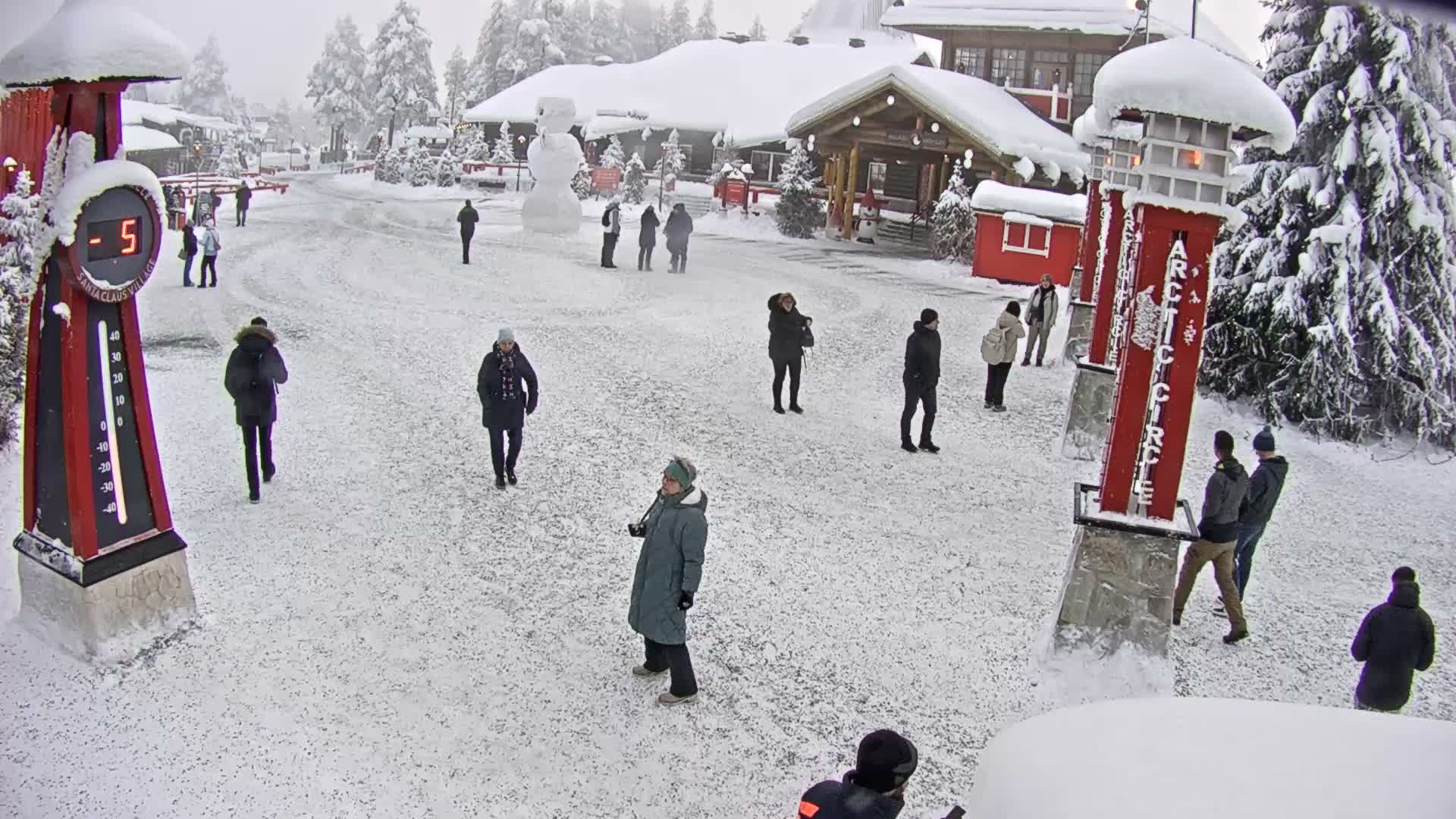 Santa Claus Village Live Cam - Rovaniemi, Lapland, Finland