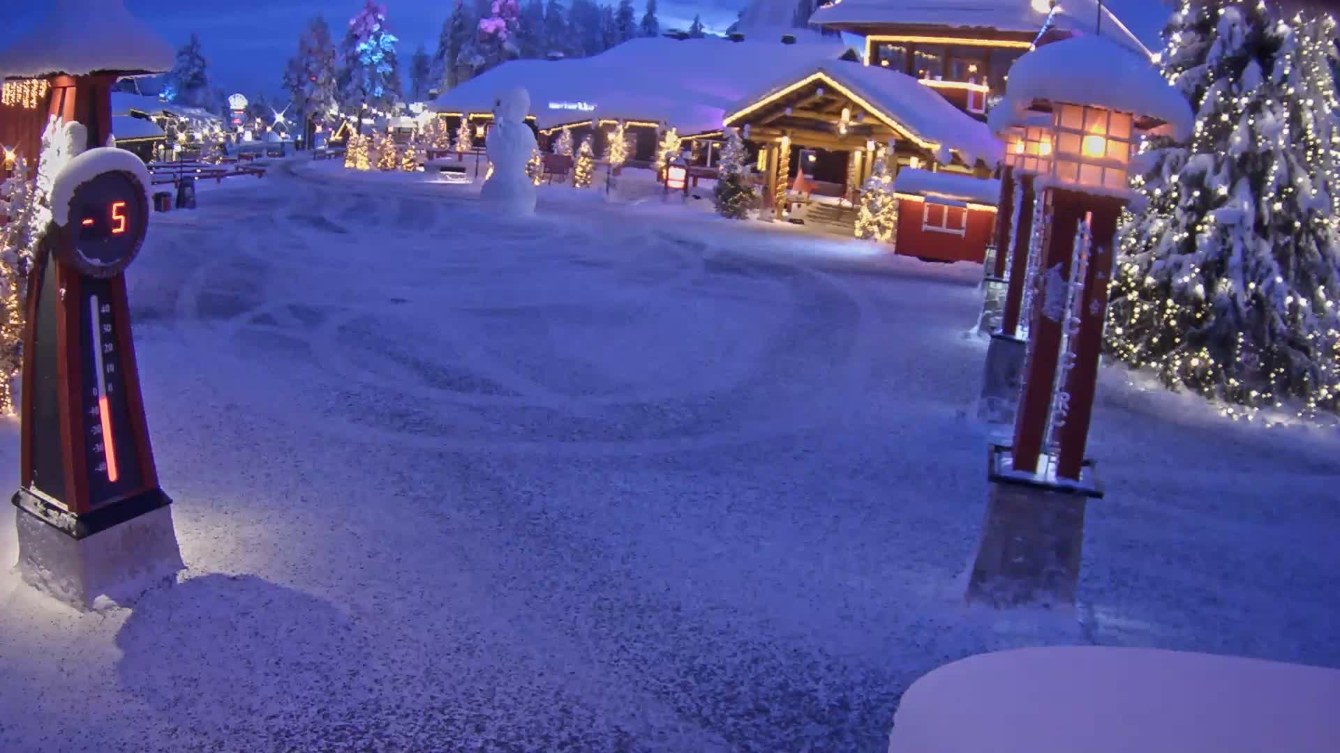 Santa Claus Village Live Cam - Rovaniemi, Lapland, Finland