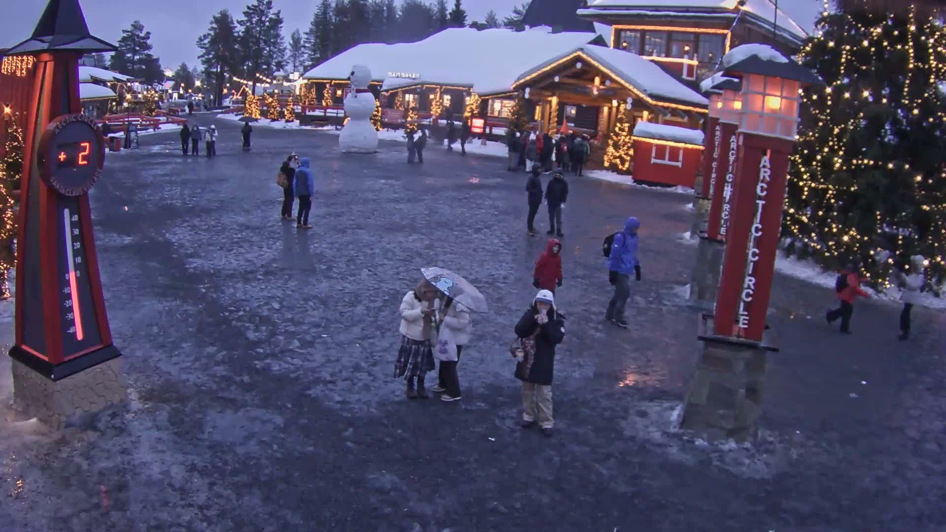 Santa Claus Village Live Cam - Rovaniemi, Lapland, Finland