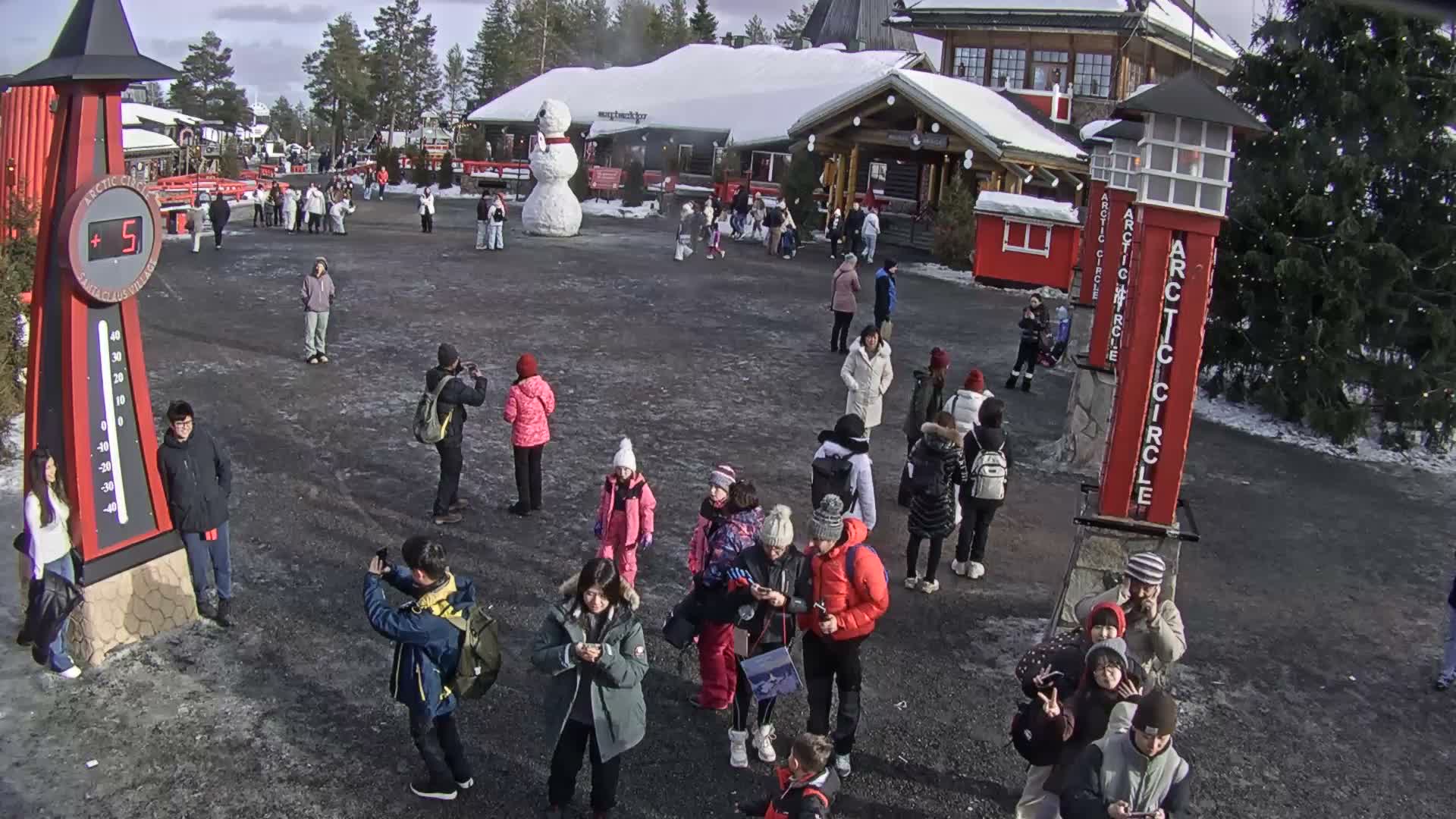 Santa Claus Village Live Cam - Rovaniemi, Lapland, Finland