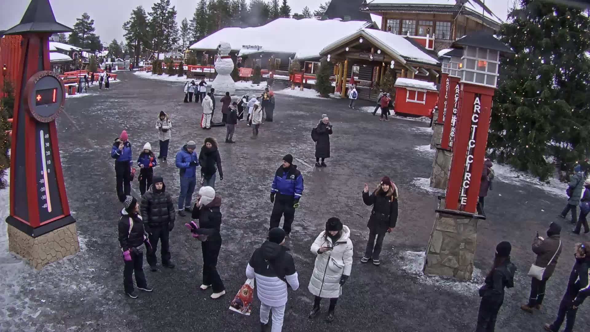 Santa Claus Village Live Cam - Rovaniemi, Lapland, Finland