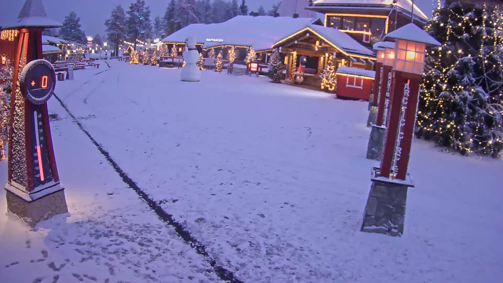 Santa Claus Village Live Cam - Rovaniemi, Lapland, Finland