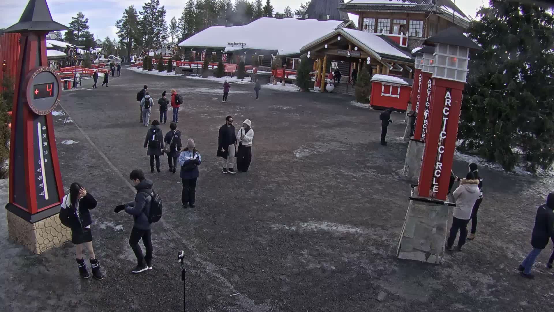 Santa Claus Village Live Cam - Rovaniemi, Lapland, Finland