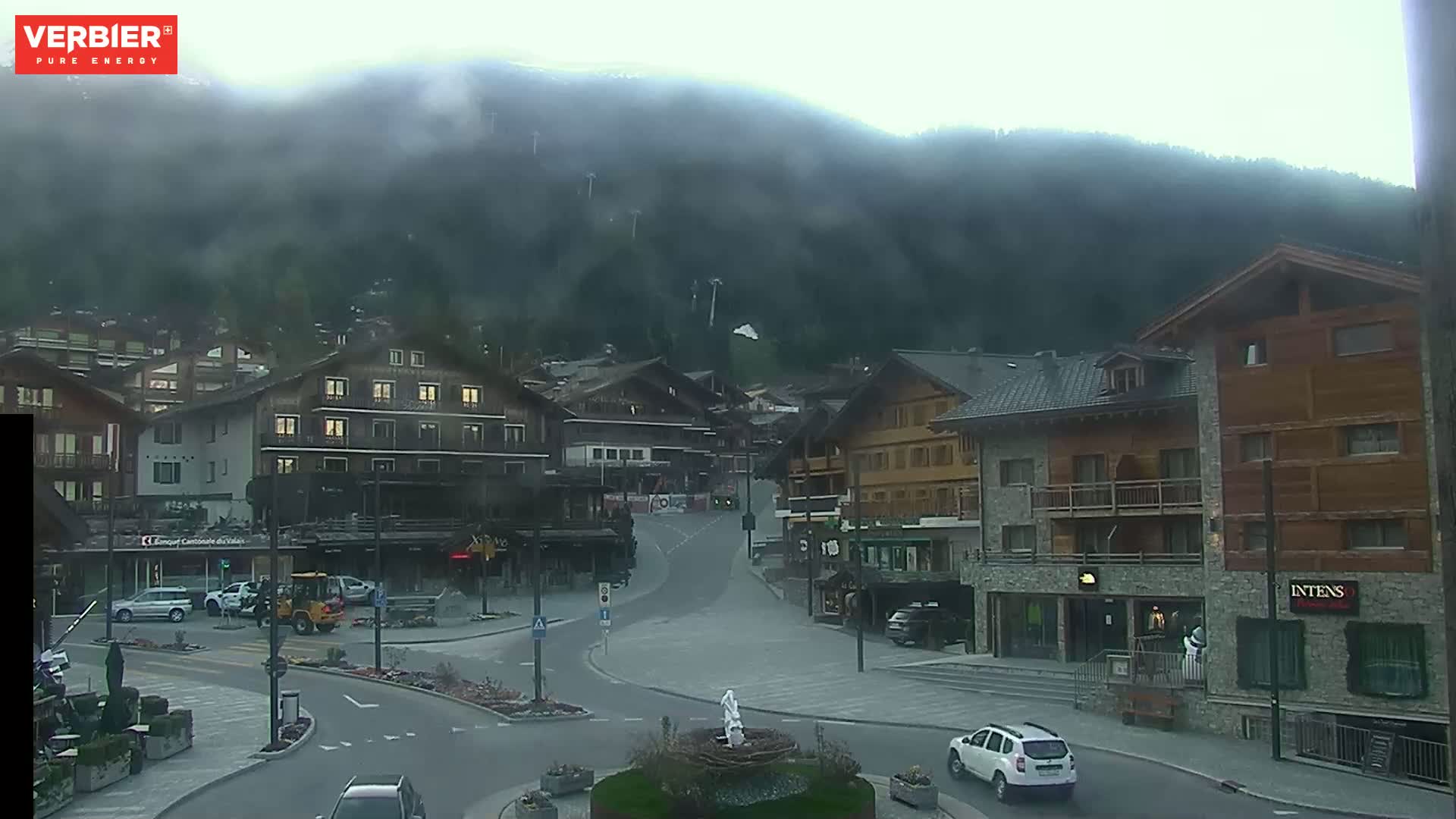 Verbier Ski Village  Center Live Cam - Val de Bagnes, Valais, Switzerland