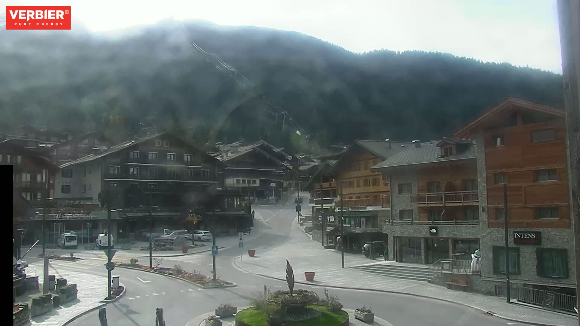 Verbier Ski Village  Center Live Cam - Val de Bagnes, Valais, Switzerland