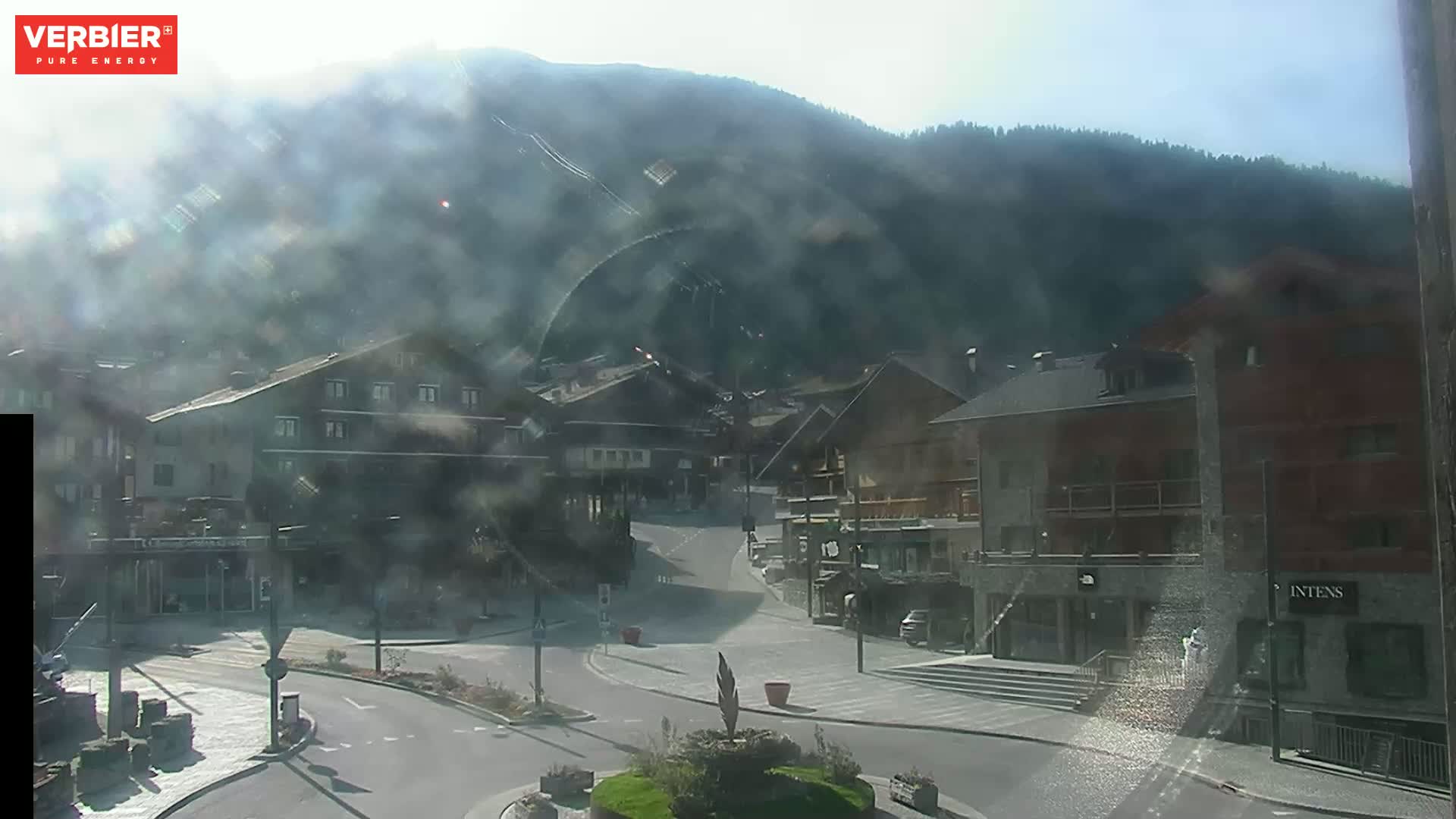 Verbier Ski Village  Center Live Cam - Val de Bagnes, Valais, Switzerland