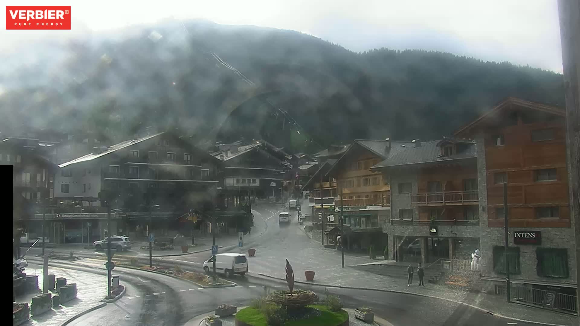 Verbier Ski Village  Center Live Cam - Val de Bagnes, Valais, Switzerland