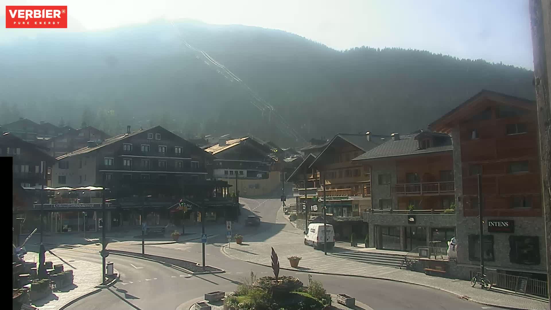 Verbier Ski Village  Center Live Cam - Val de Bagnes, Valais, Switzerland