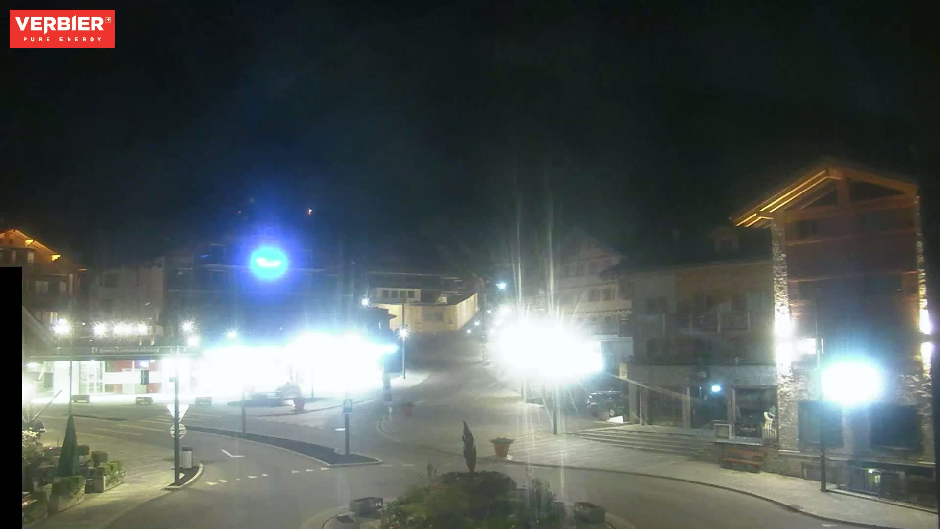 Verbier Ski Village  Center Live Cam - Val de Bagnes, Valais, Switzerland