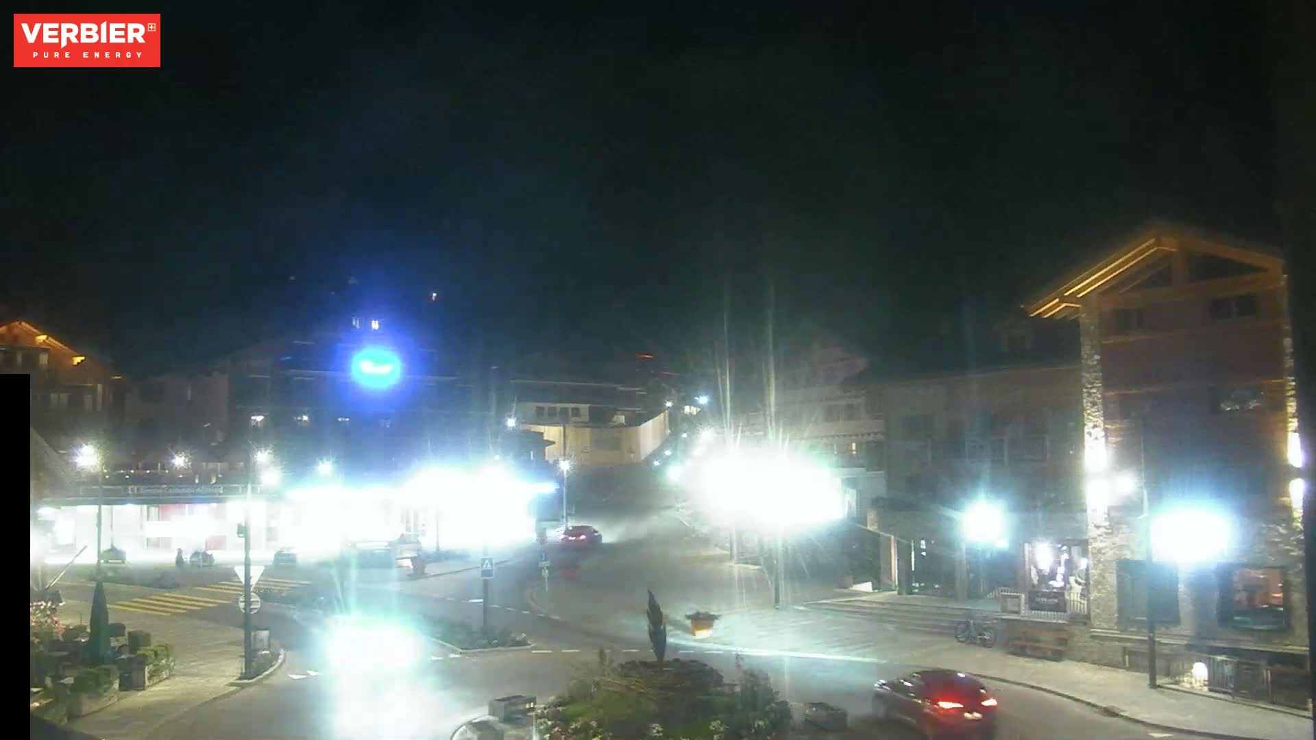 Verbier Ski Village  Center Live Cam - Val de Bagnes, Valais, Switzerland