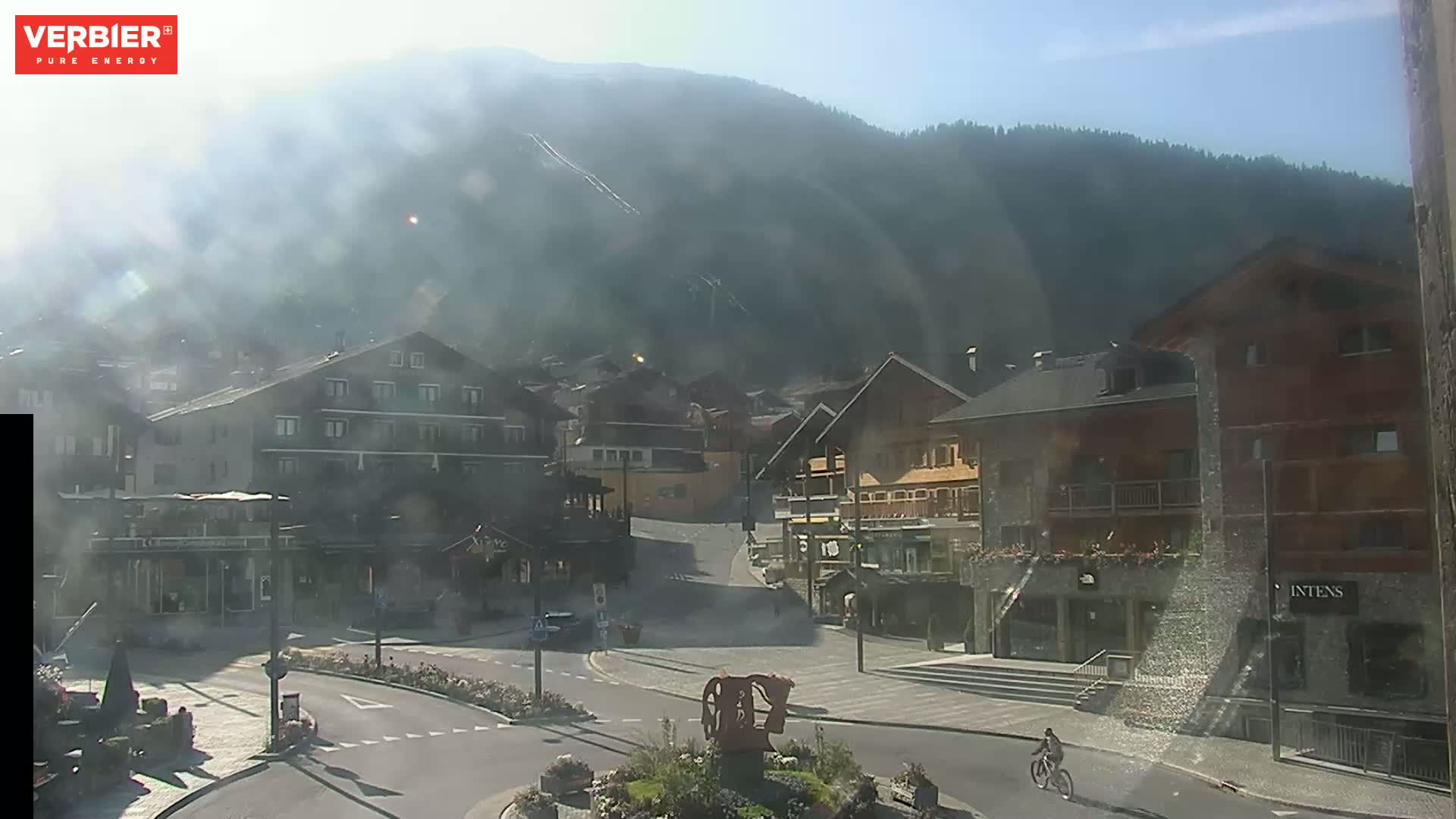 Verbier Ski Village  Center Live Cam - Val de Bagnes, Valais, Switzerland