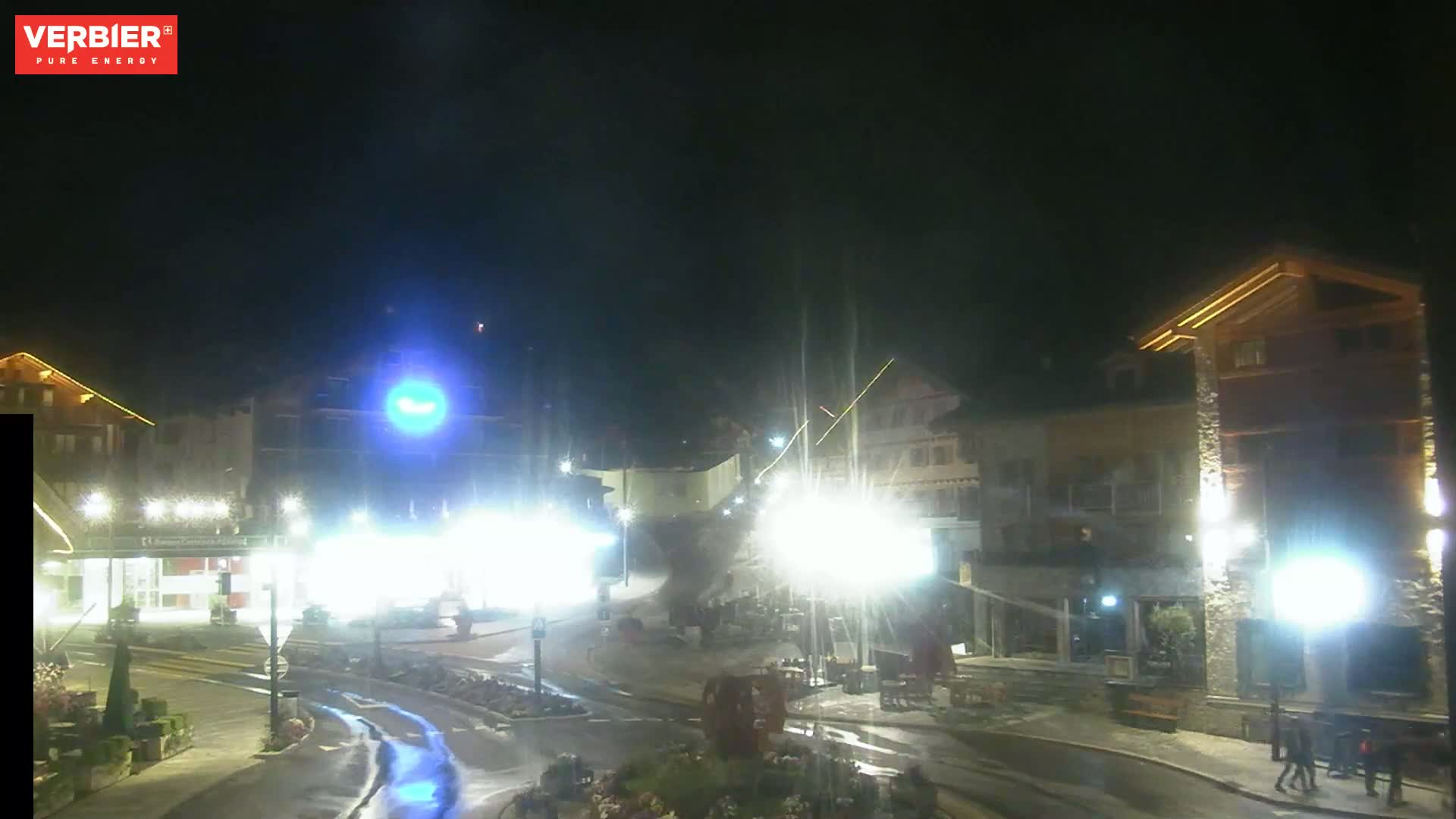 Verbier Ski Village  Center Live Cam - Val de Bagnes, Valais, Switzerland