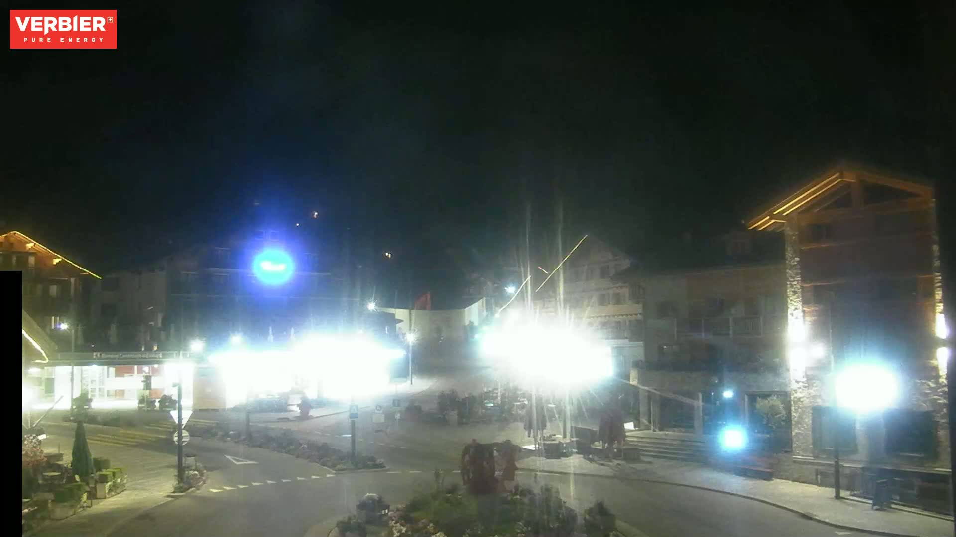 Verbier Ski Village  Center Live Cam - Val de Bagnes, Valais, Switzerland