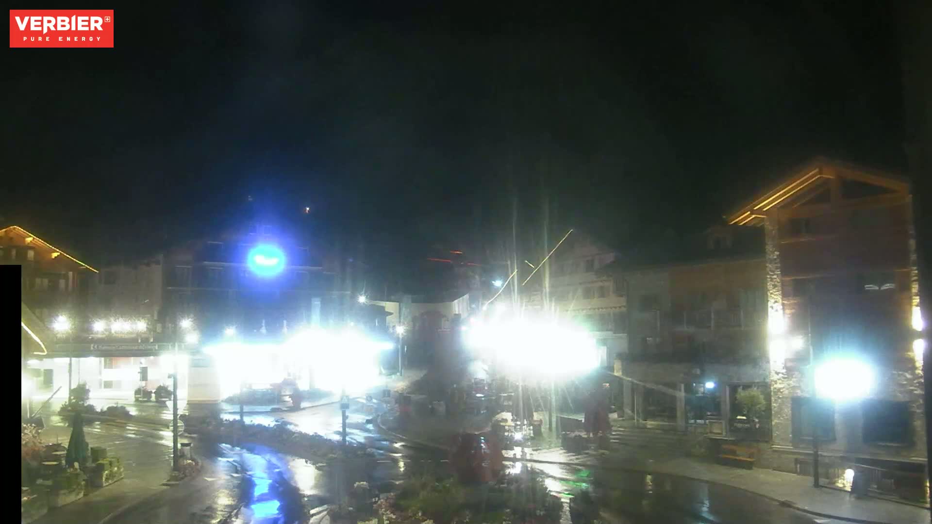 Verbier Ski Village  Center Live Cam - Val de Bagnes, Valais, Switzerland