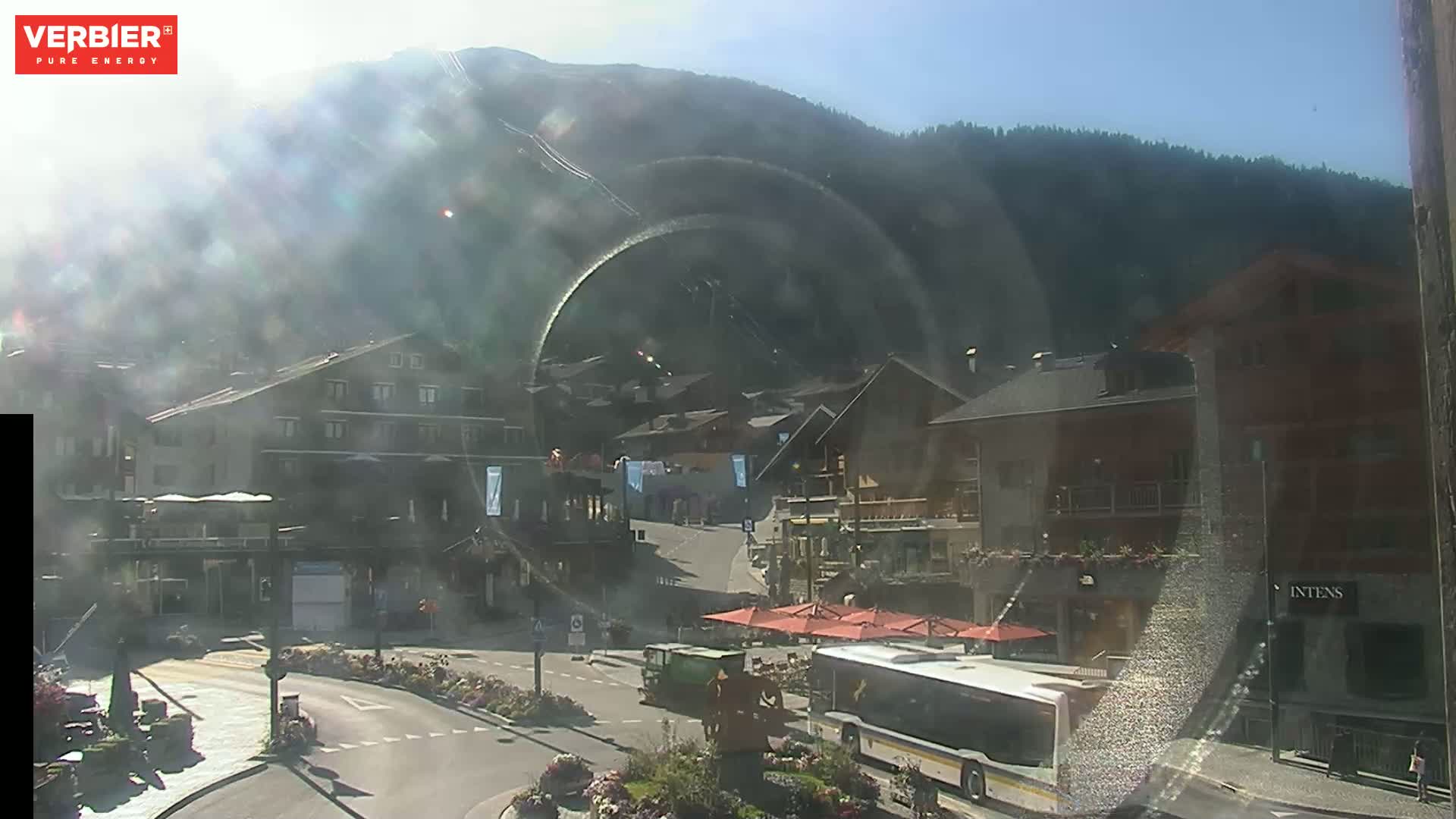 Verbier Ski Village  Center Live Cam - Val de Bagnes, Valais, Switzerland