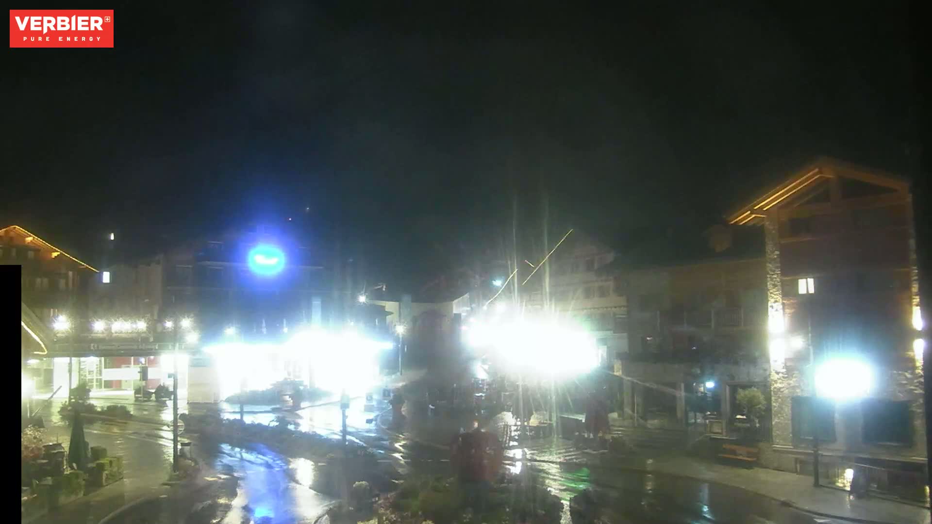 Verbier Ski Village  Center Live Cam - Val de Bagnes, Valais, Switzerland