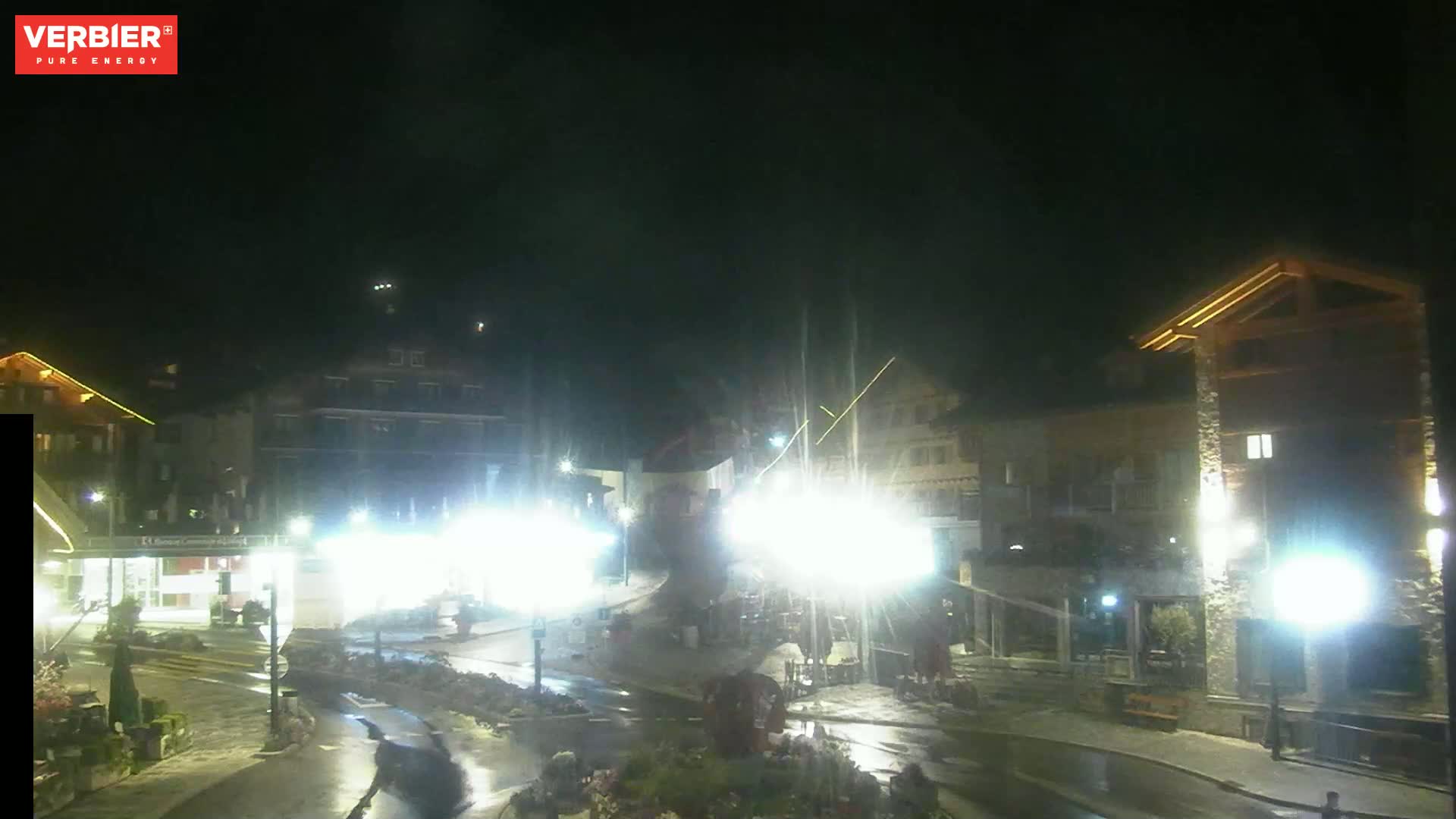 Verbier Ski Village  Center Live Cam - Val de Bagnes, Valais, Switzerland