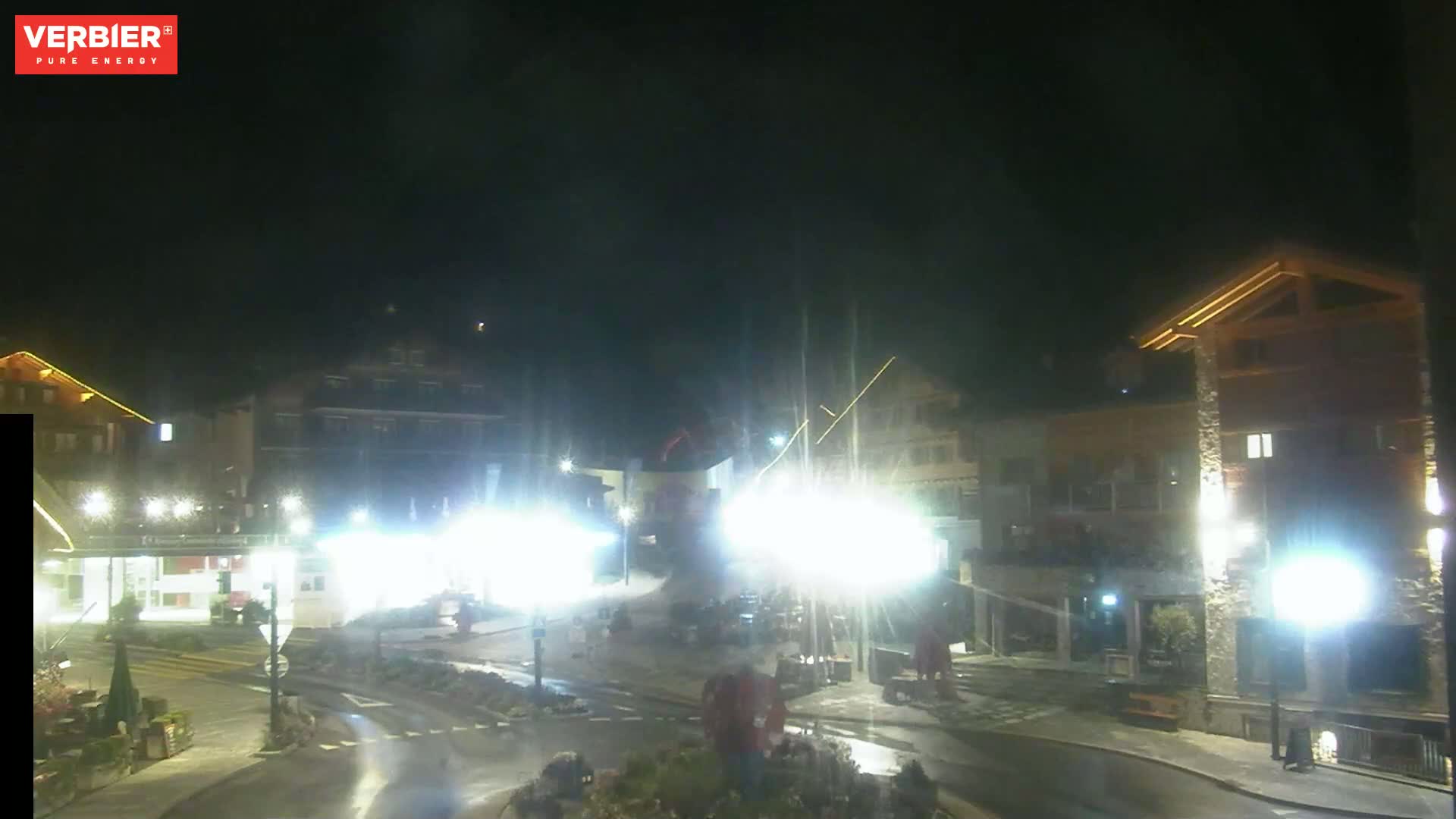 Verbier Ski Village  Center Live Cam - Val de Bagnes, Valais, Switzerland