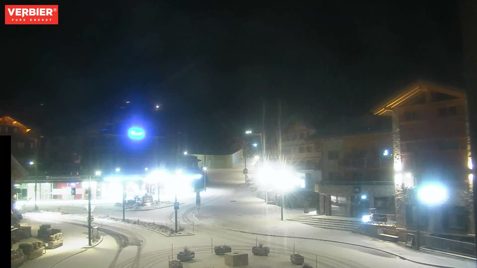 Verbier Ski Village  Center Live Cam - Val de Bagnes, Valais, Switzerland