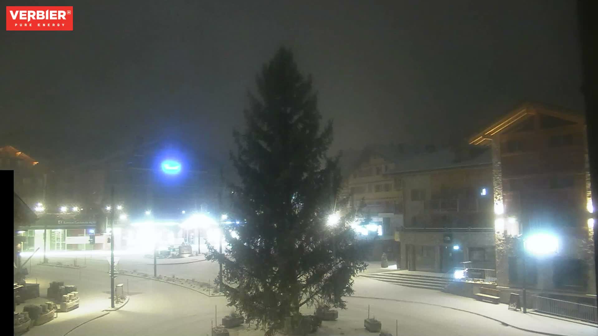 Verbier Ski Village  Center Live Cam - Val de Bagnes, Valais, Switzerland