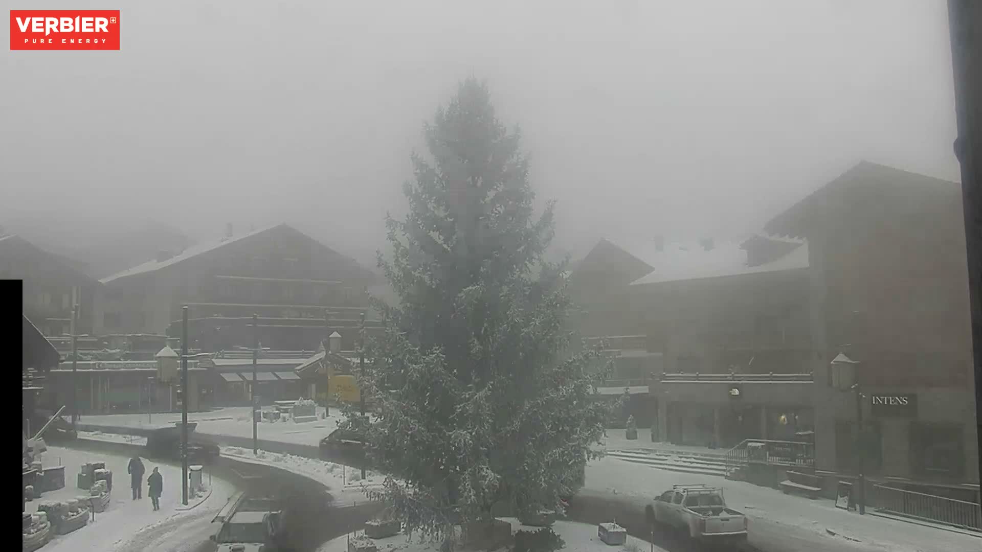 Verbier Ski Village  Center Live Cam - Val de Bagnes, Valais, Switzerland