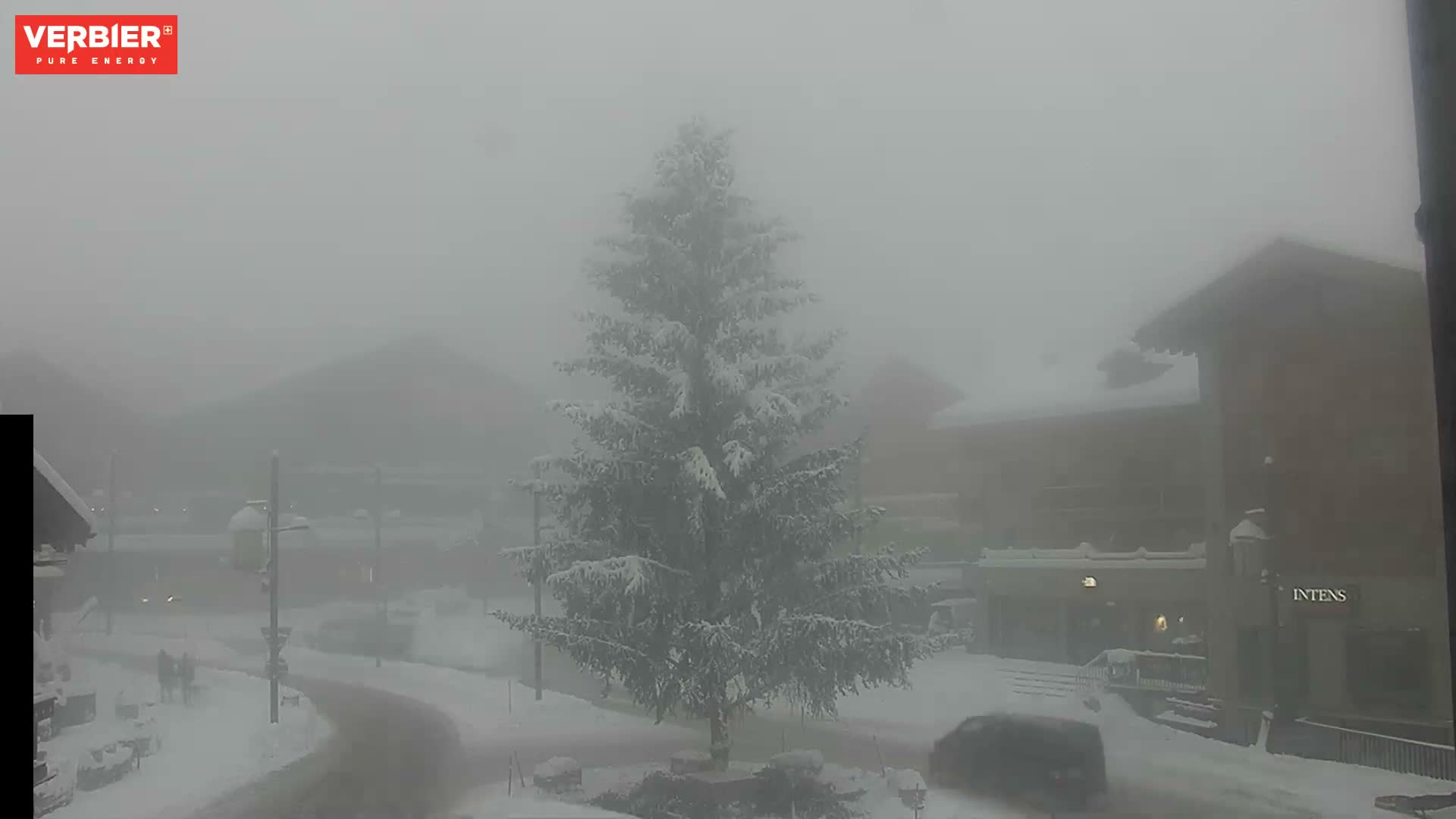 Verbier Ski Village  Center Live Cam - Val de Bagnes, Valais, Switzerland