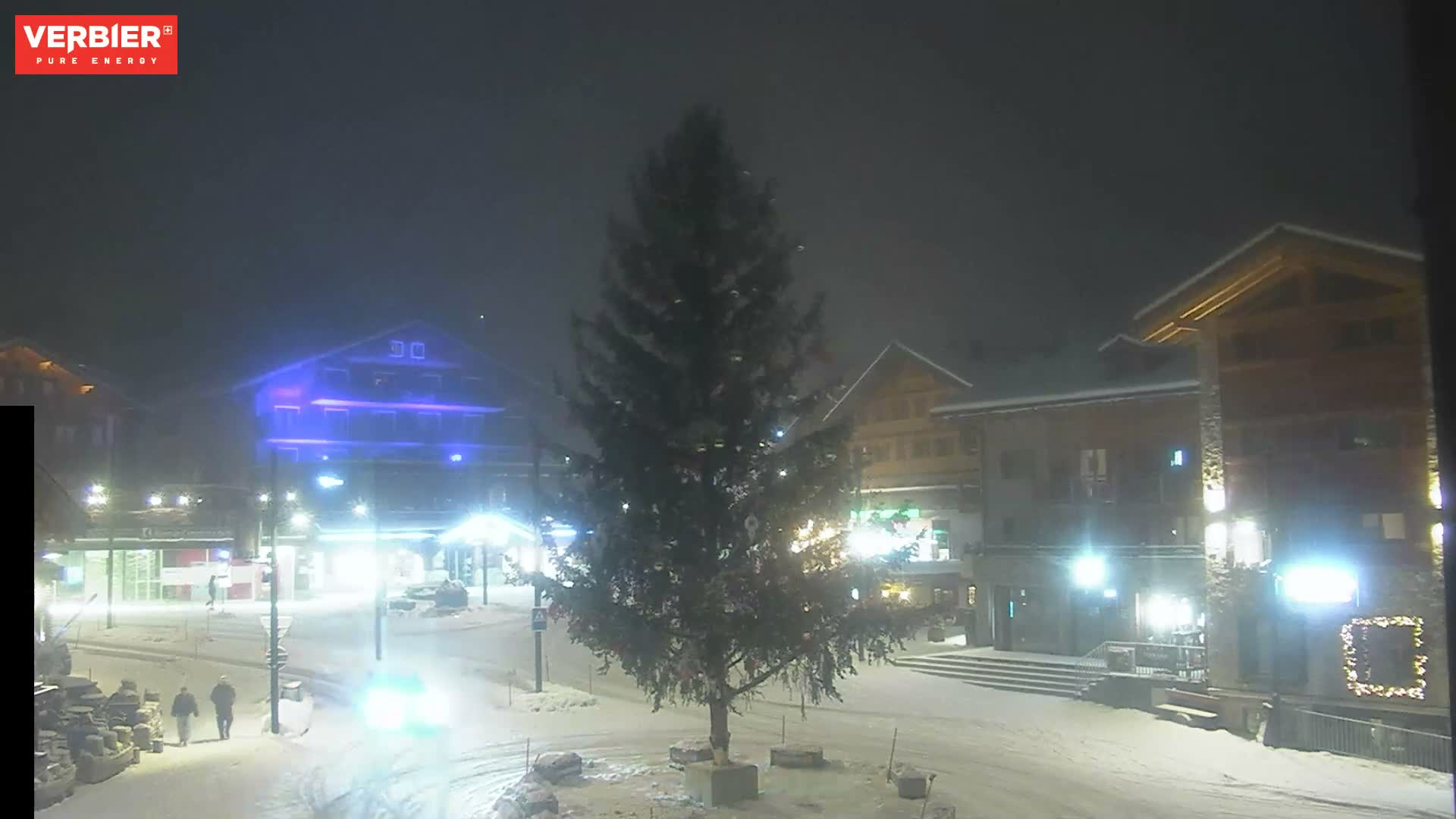 Verbier Ski Village  Center Live Cam - Val de Bagnes, Valais, Switzerland